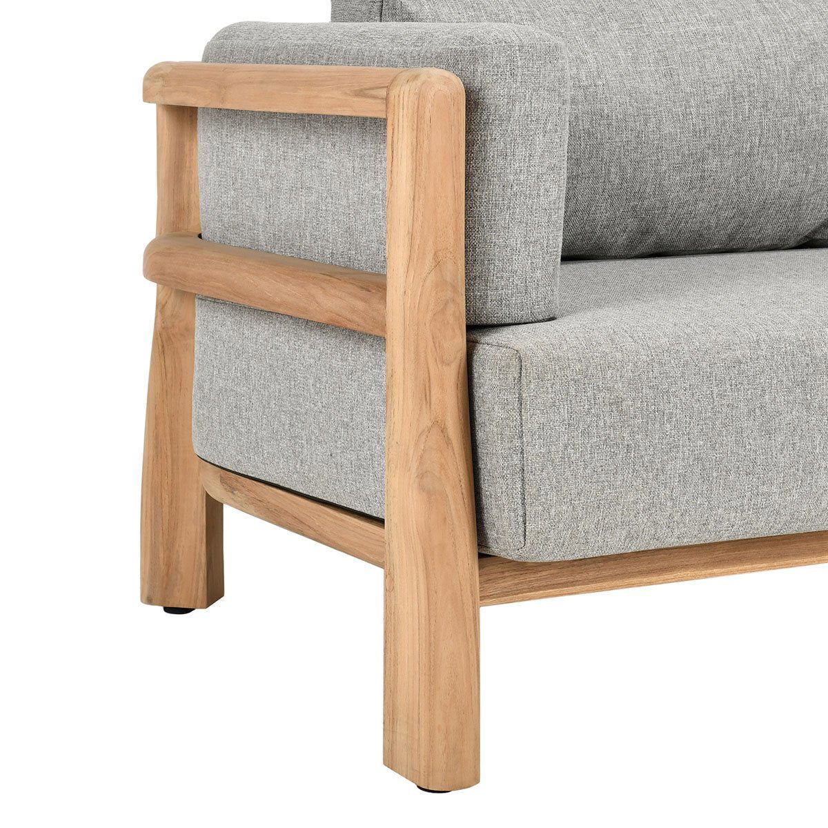 Aston - Outdoor Sofa - Natural/Gray