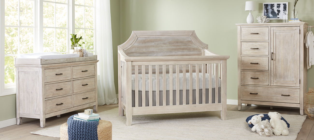 Remi - Convertible Clip Crib - Sugarcoat