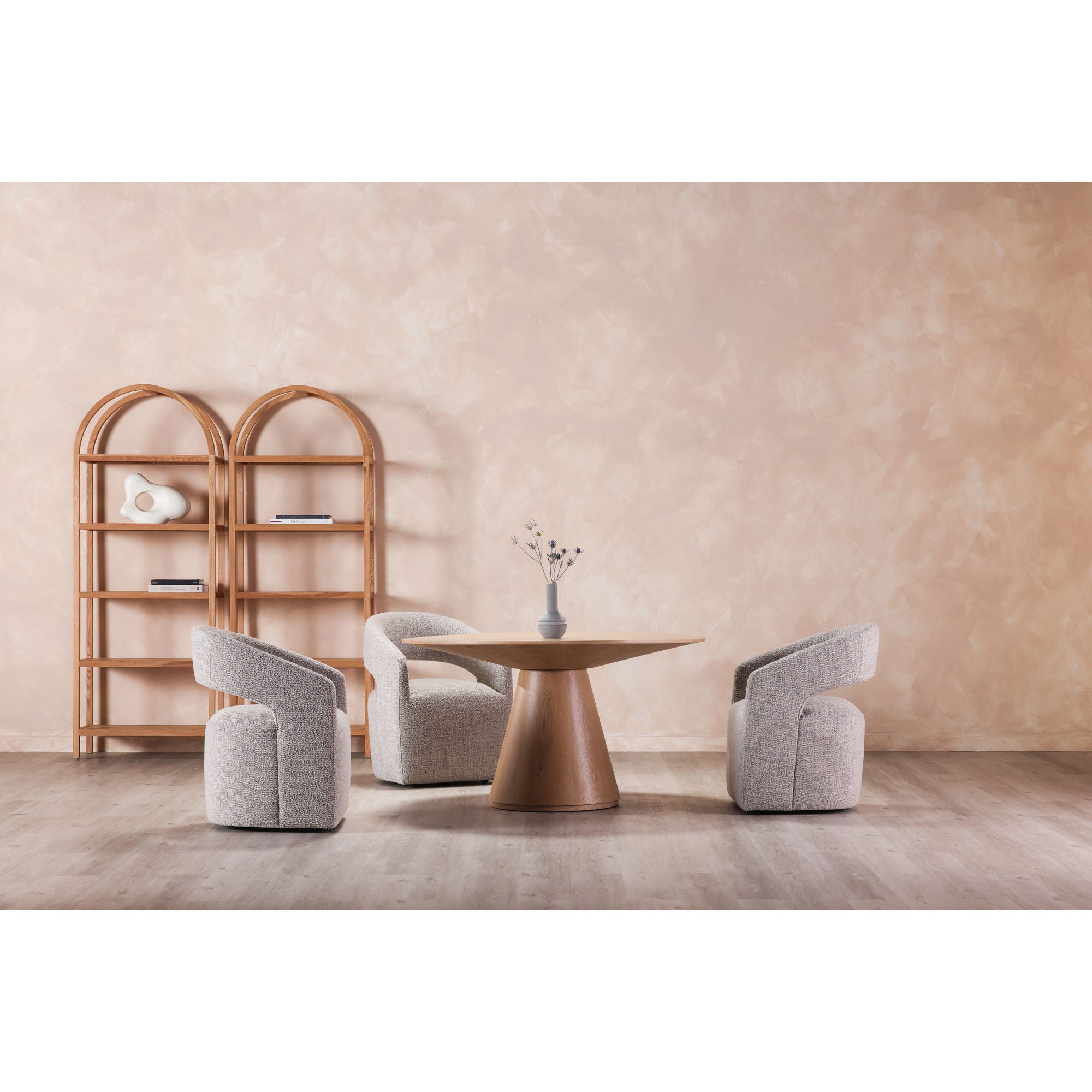 Otago - 54" Round Dining Table - Natural