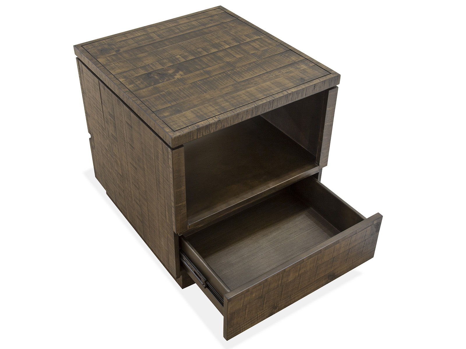 Baisden - Rectangular End Table - Tobacco