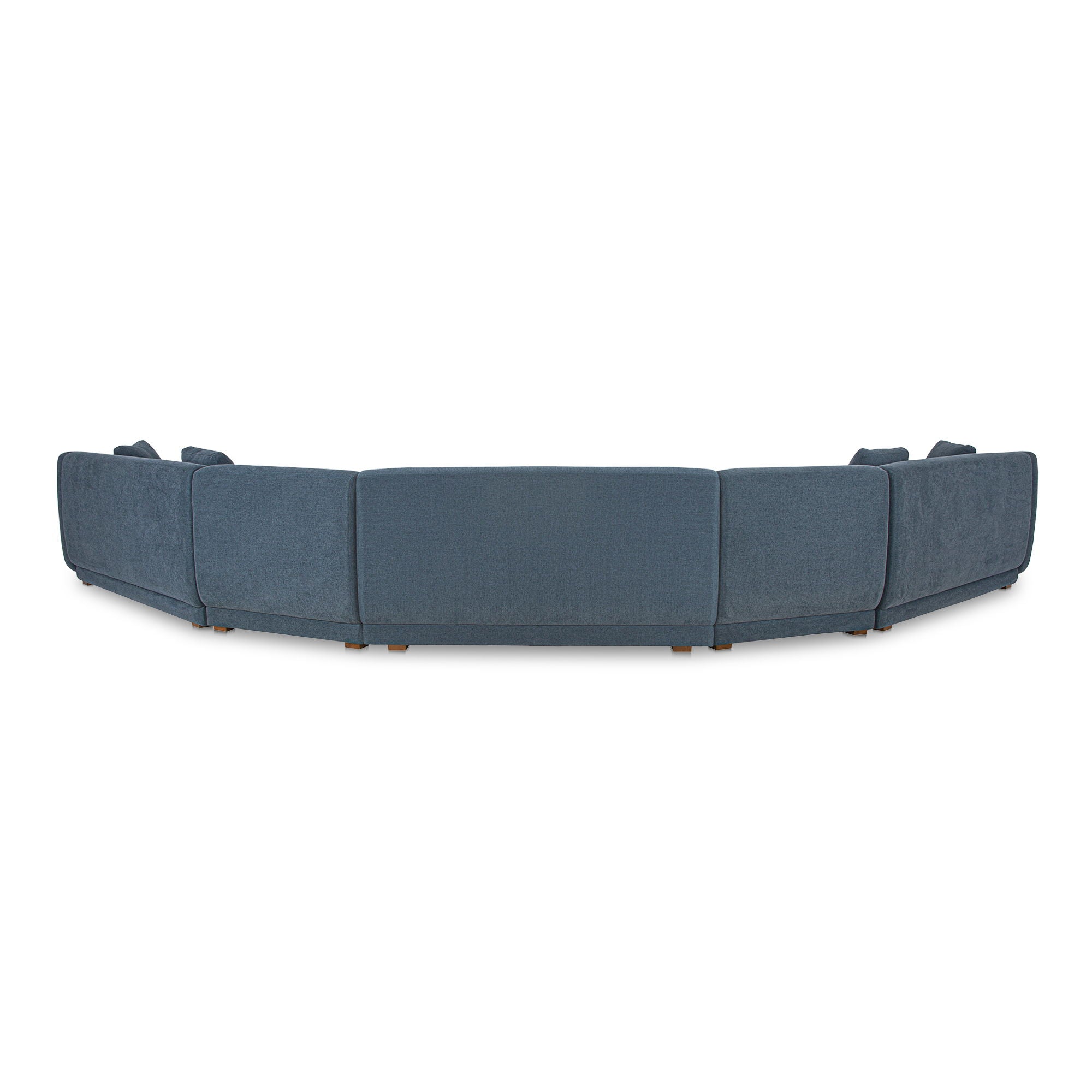 Fraser - 5 Piece Modular Sectional - Deep Blue