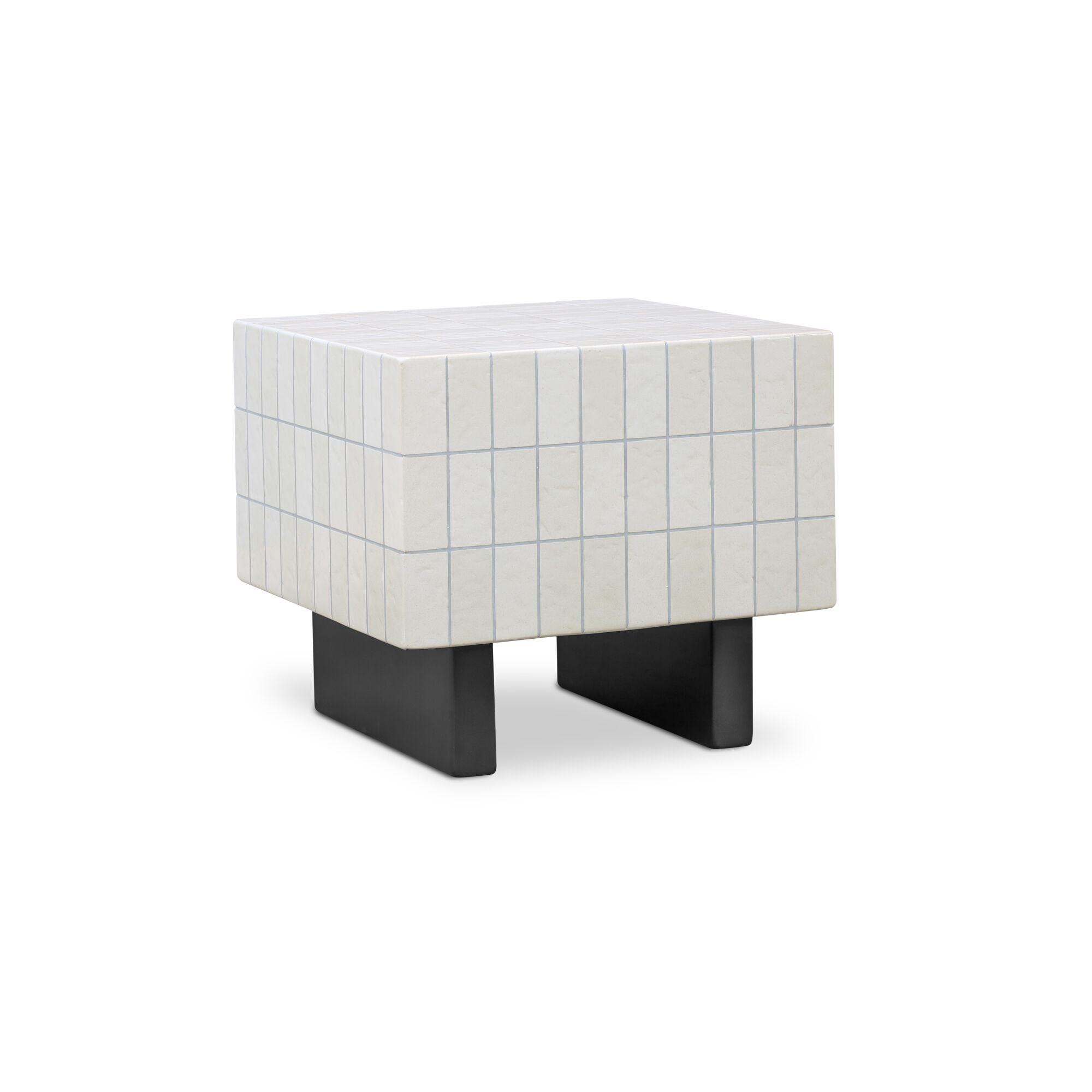 Farren - Outdoor Side Table - Cream