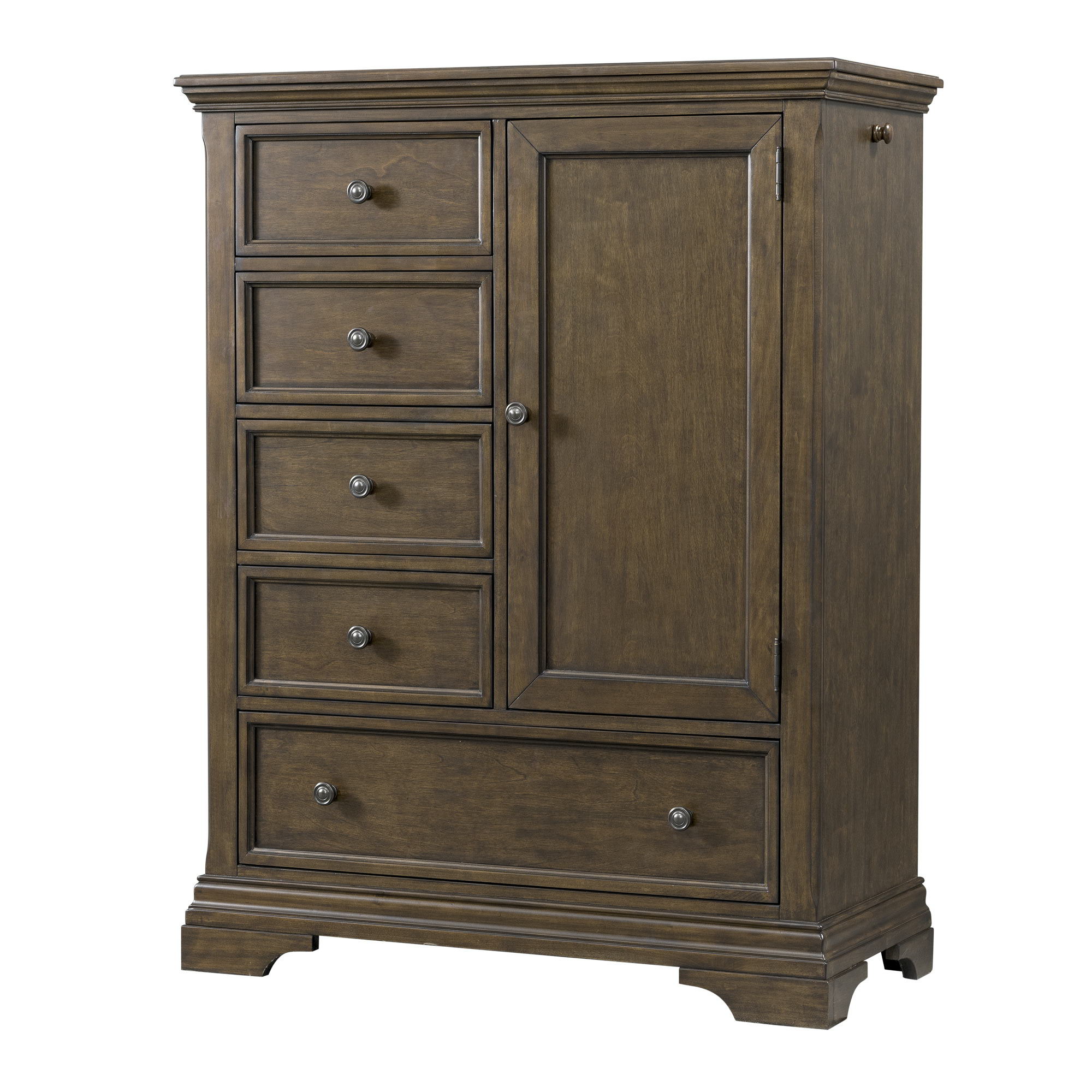 Olivia - Wood Chifferobe - Rosewood