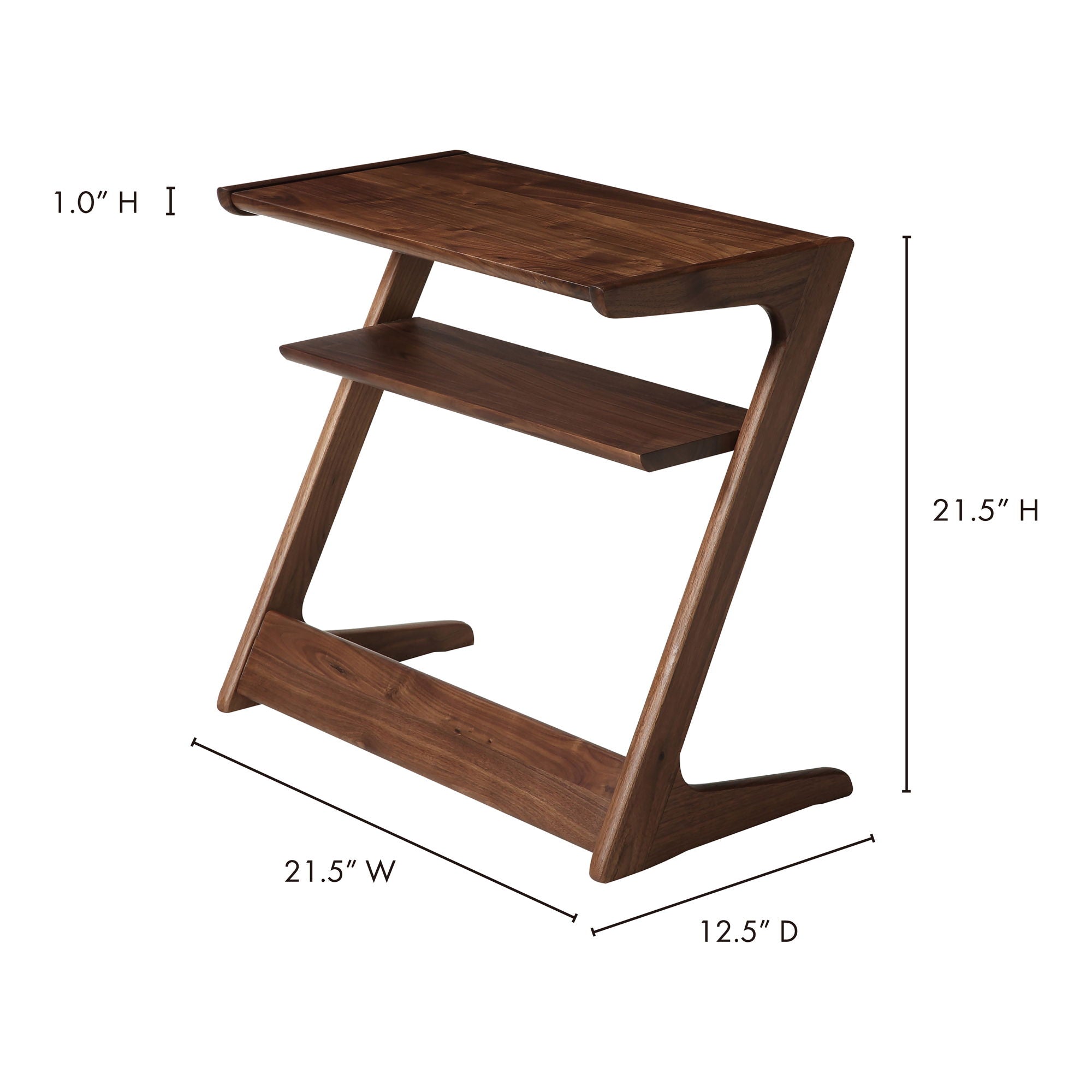Sakai - Accent Table - Walnut