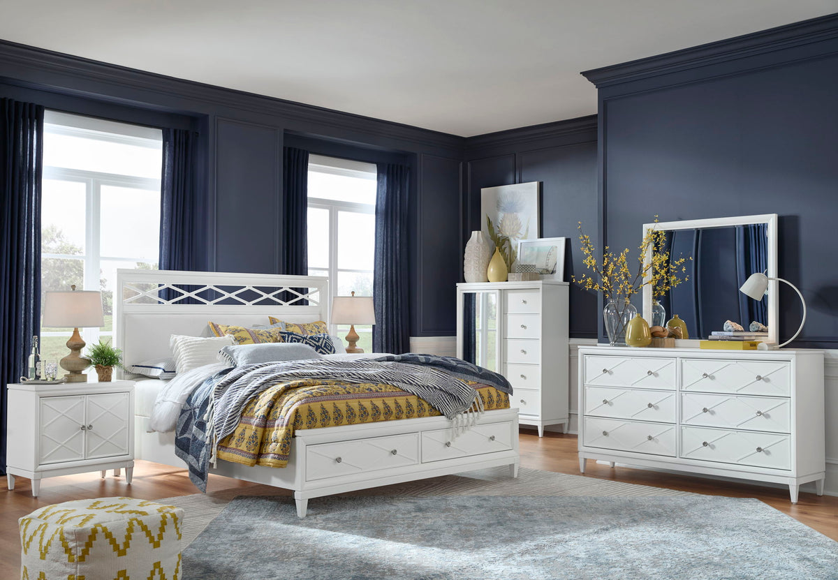 Springhouse - Upholstered Panel Storage Bed
