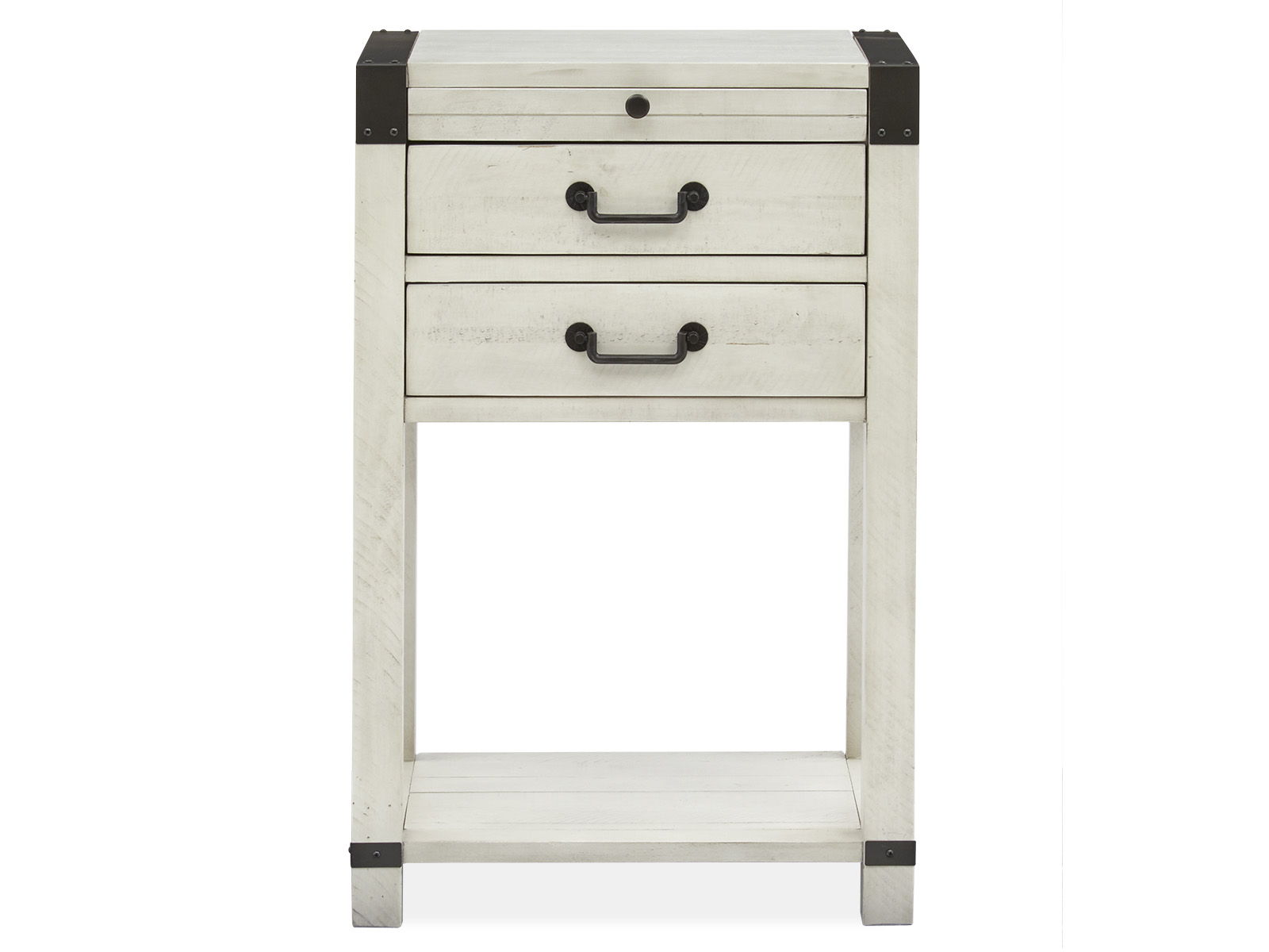 Chesters Mill - Open Nightstand - Alabaster