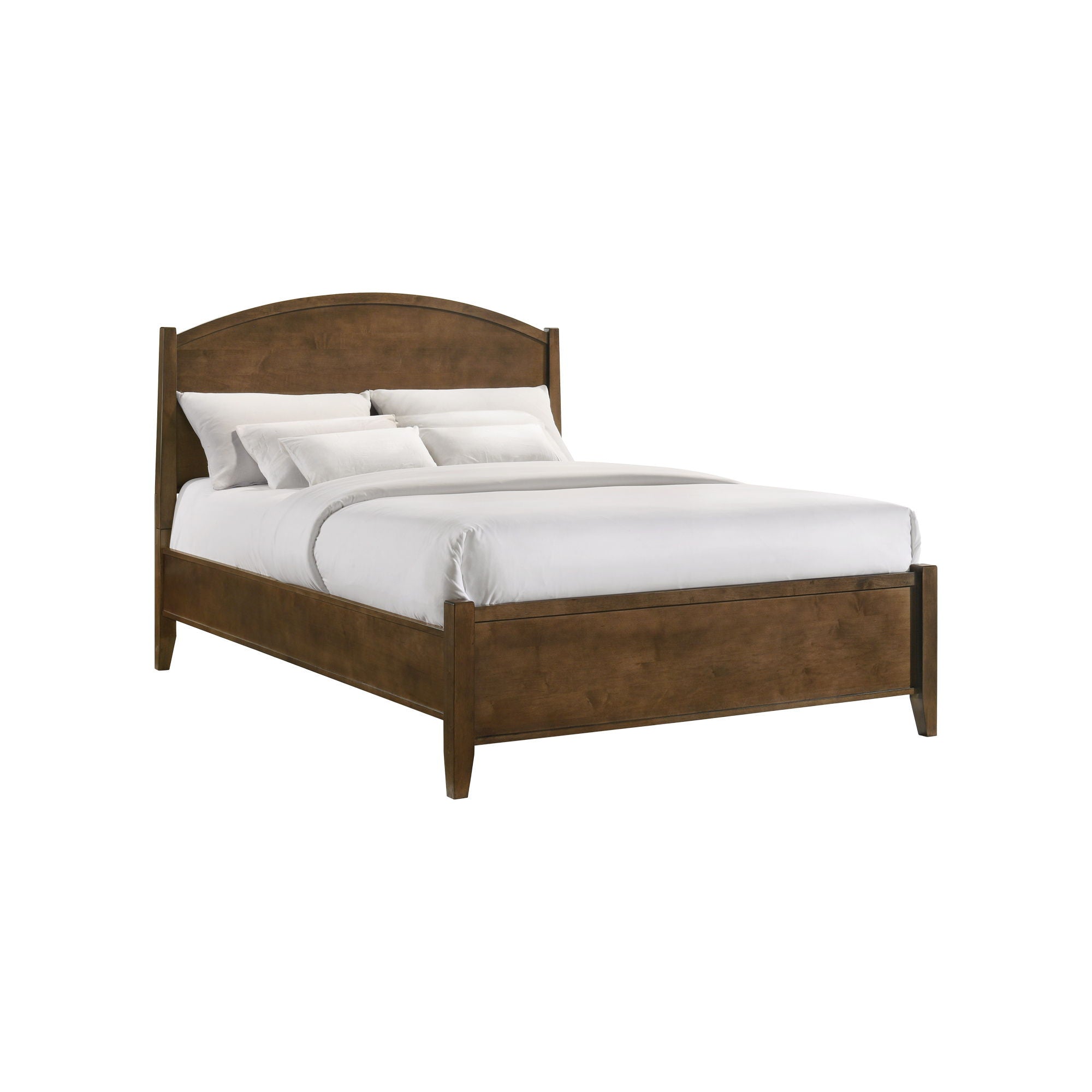 Andover - King Arch Bed - Walnut