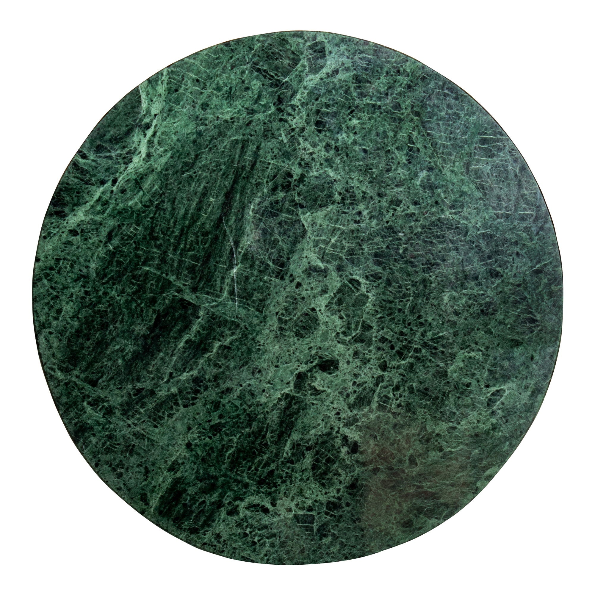 Grace - Marble Accent Table - Dark Green