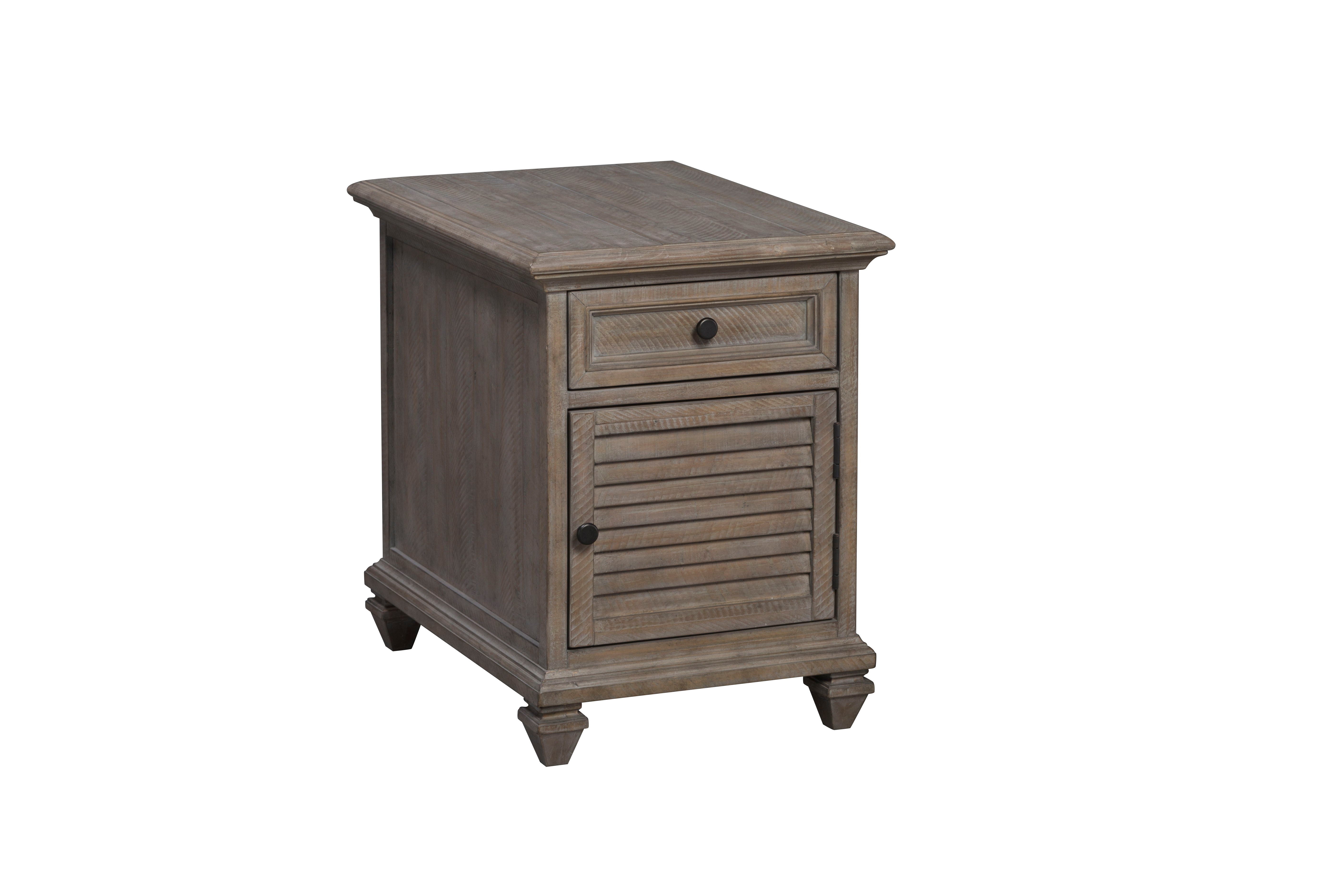 Lancaster - Chairside End Table - Dove Tail Grey