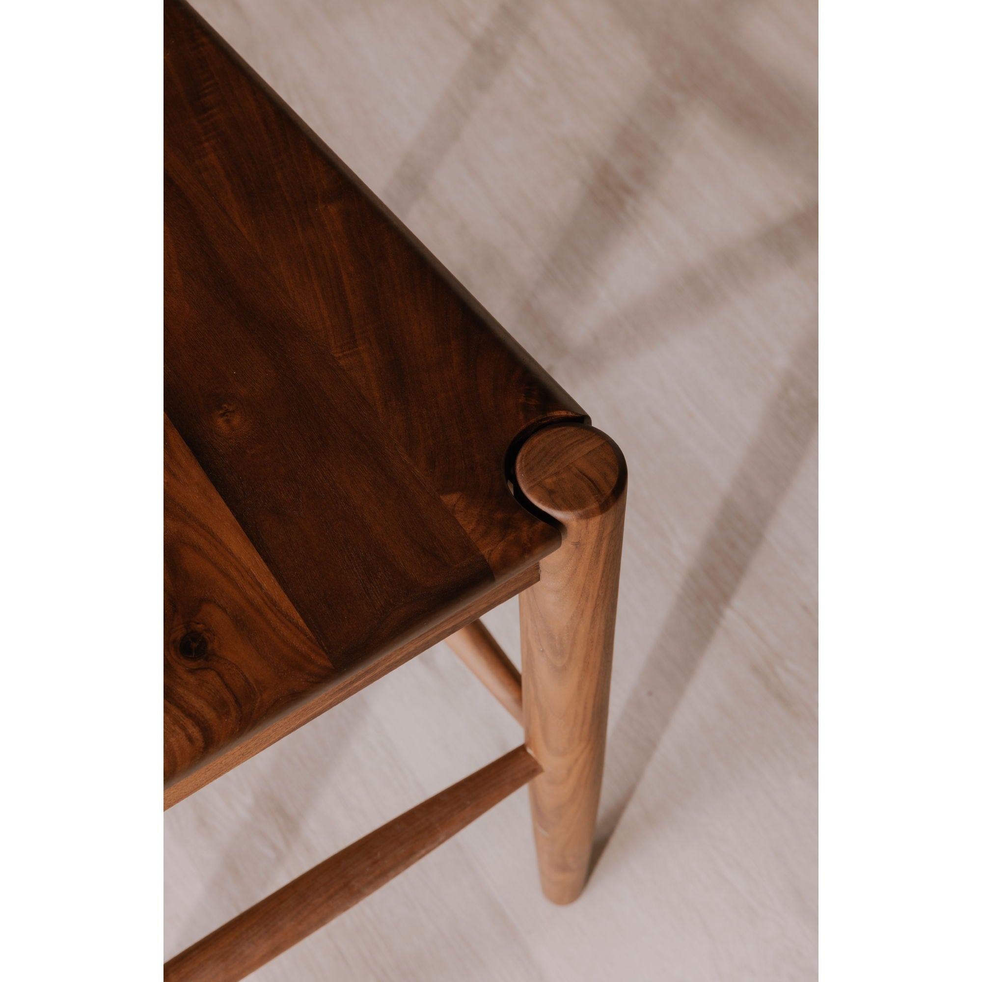 Owing - Counter Stool - Natural Walnut