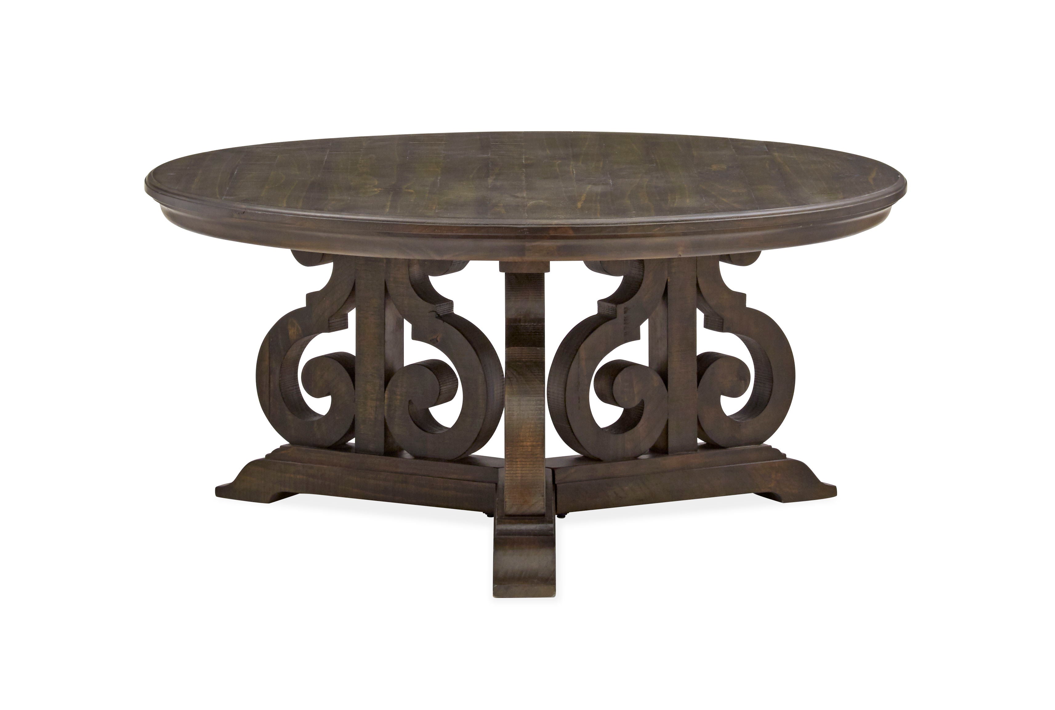 Bellamy - Round Cocktail Table - Dark Brown