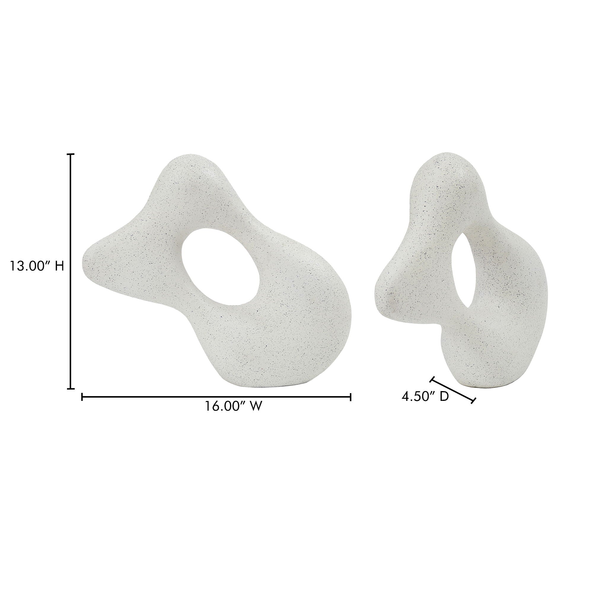 Motion - Ecomix Sculpture - White