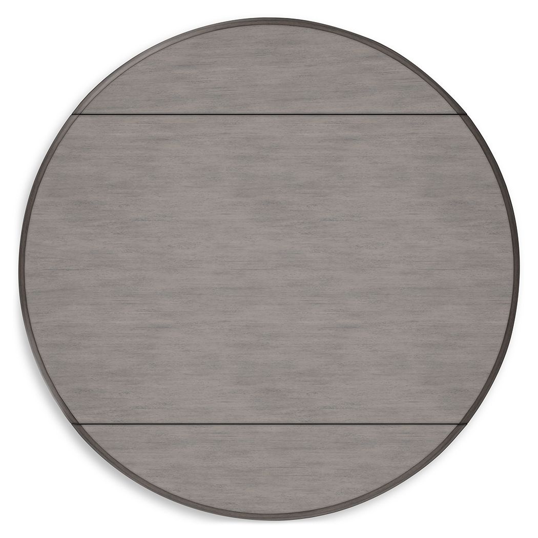 Shullden - 5 Pc. - Drop Leaf Table, 4 Side Chairs - Gray