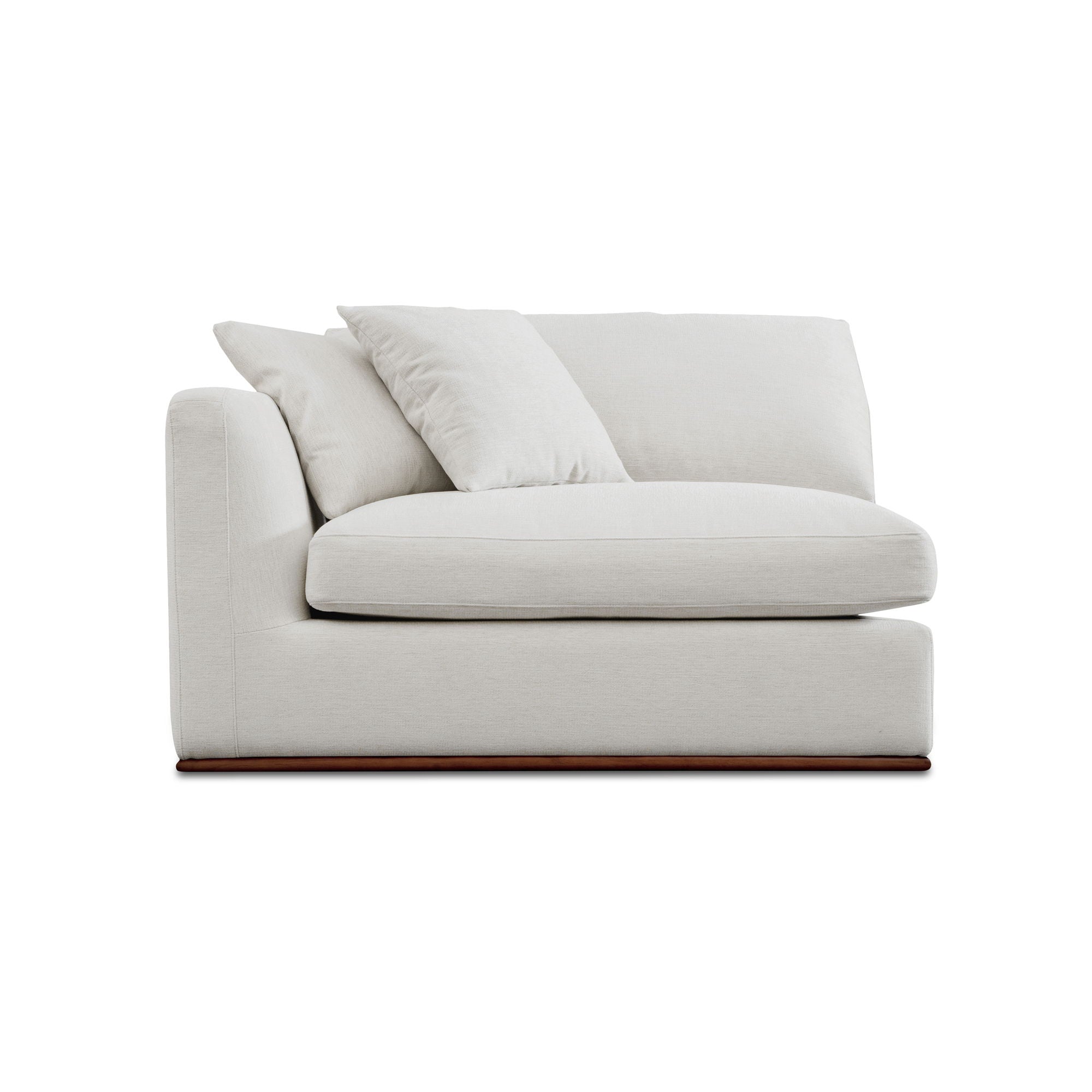 Rue - Left Arm Facing Chair - Off White