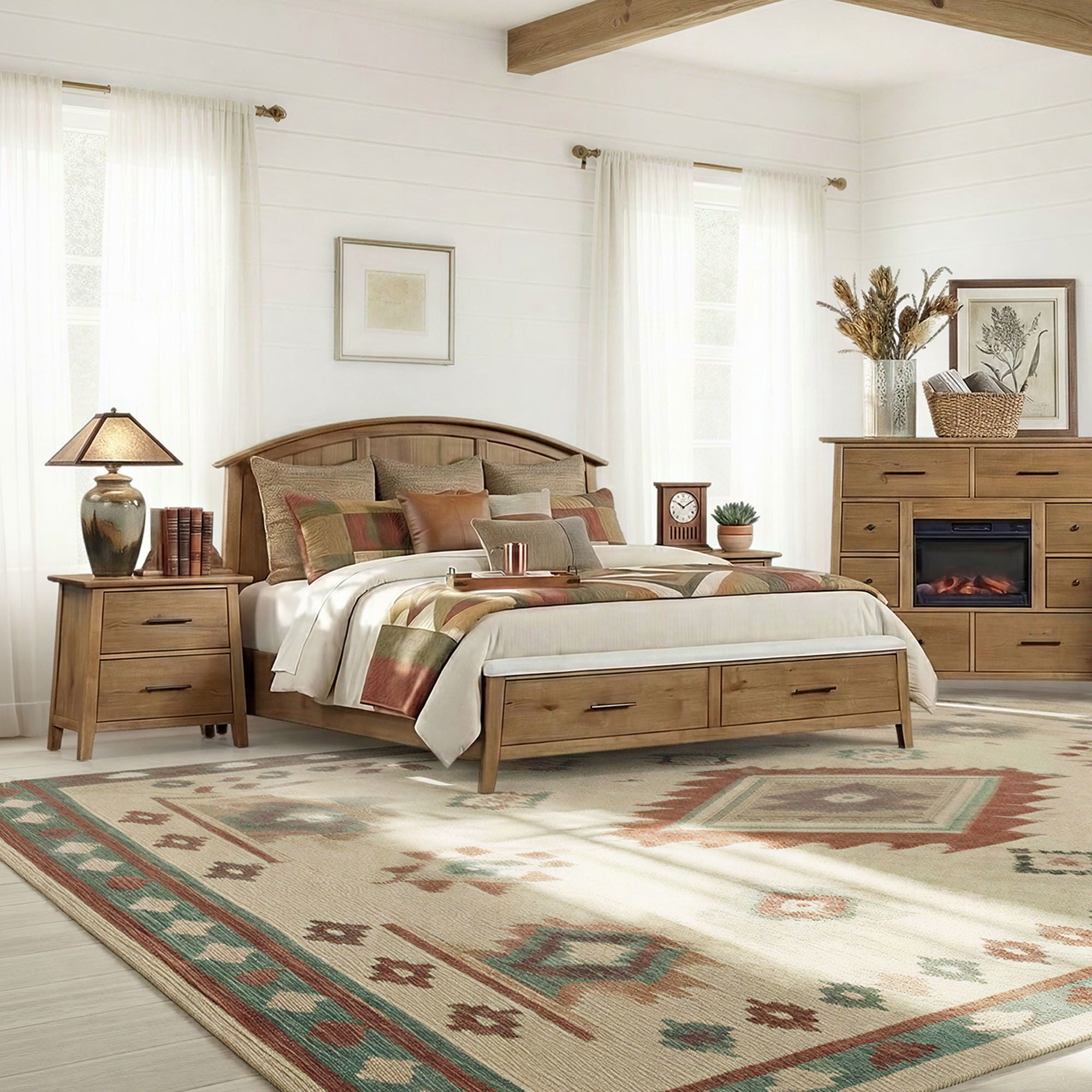 Jackson - Bed With Storage Footboard