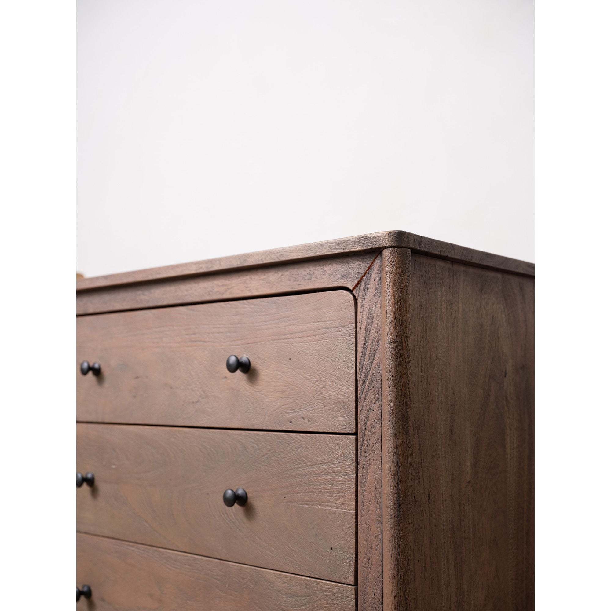 Mabel - 6 Drawer Dresser - Dark Brown