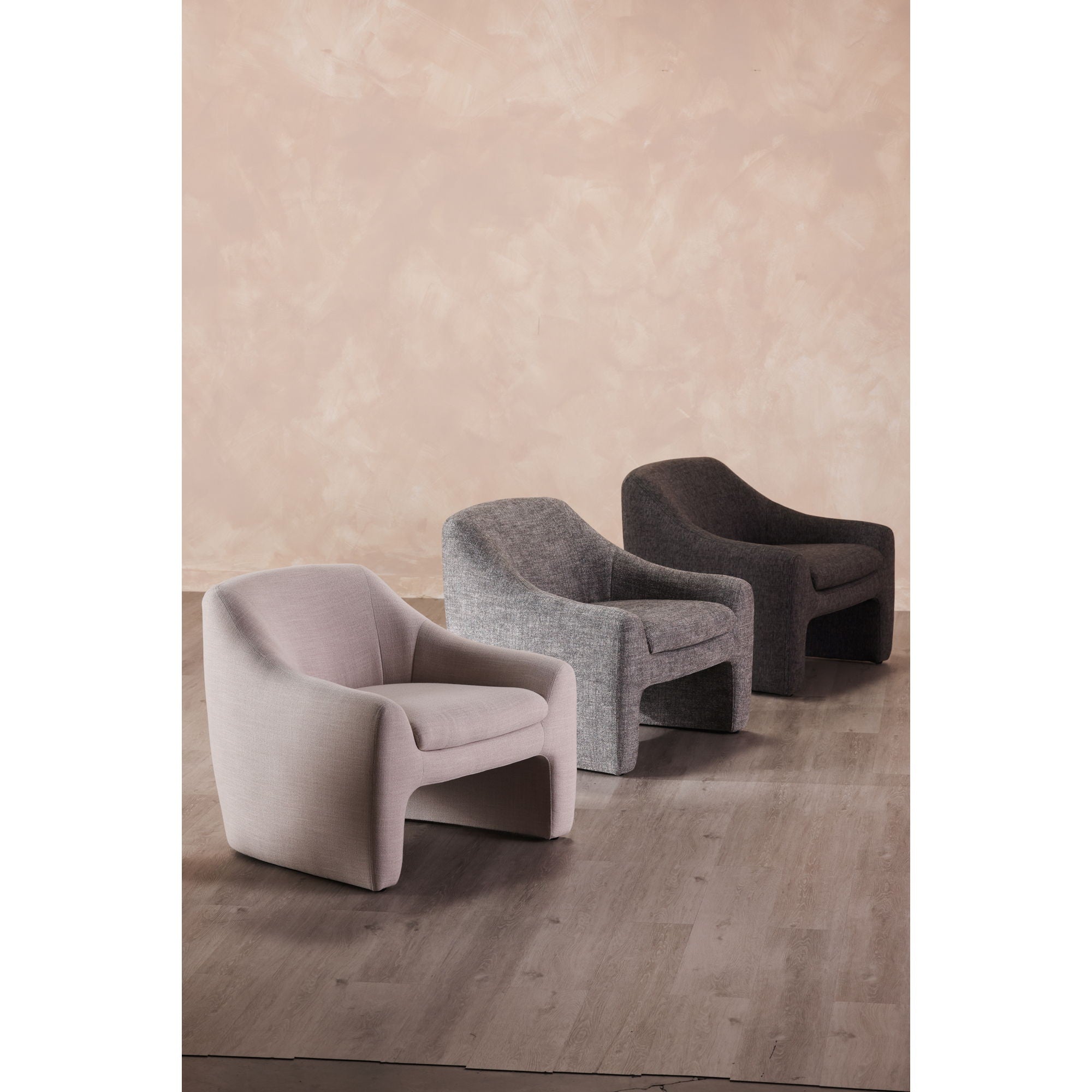 Kenzie - Fabric Accent Chair - Slated Moss