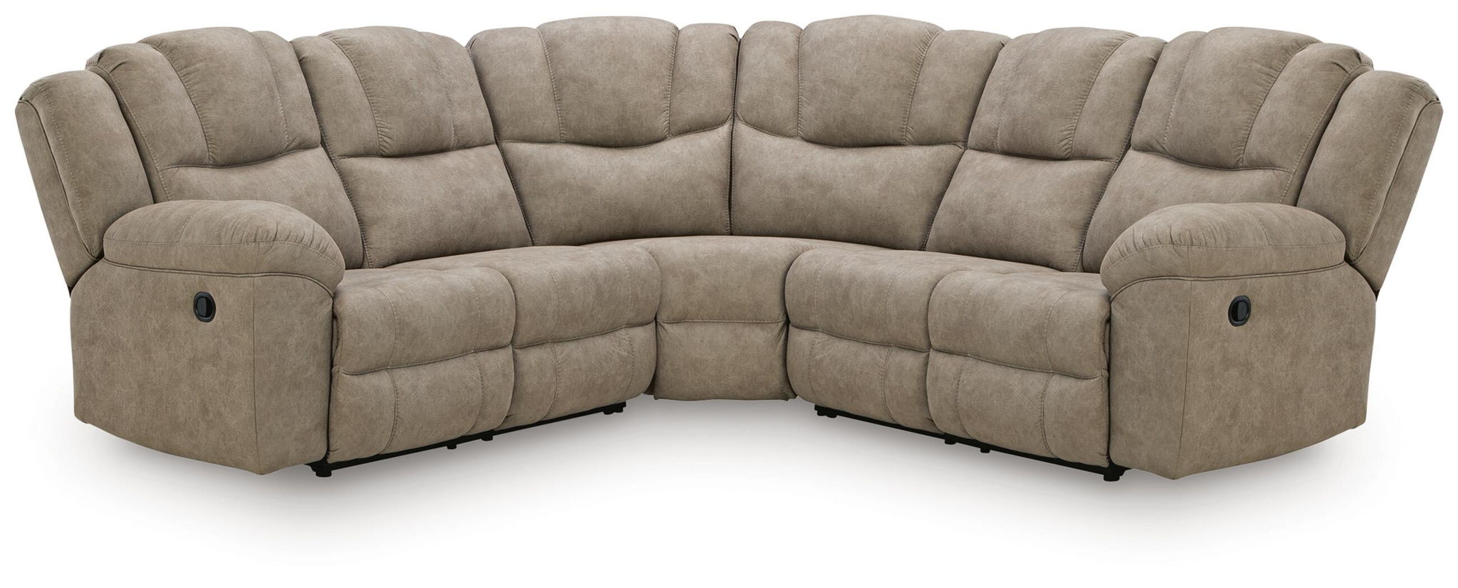 Pearce-Pike - 3-Piece Reclining Sectional - Birch