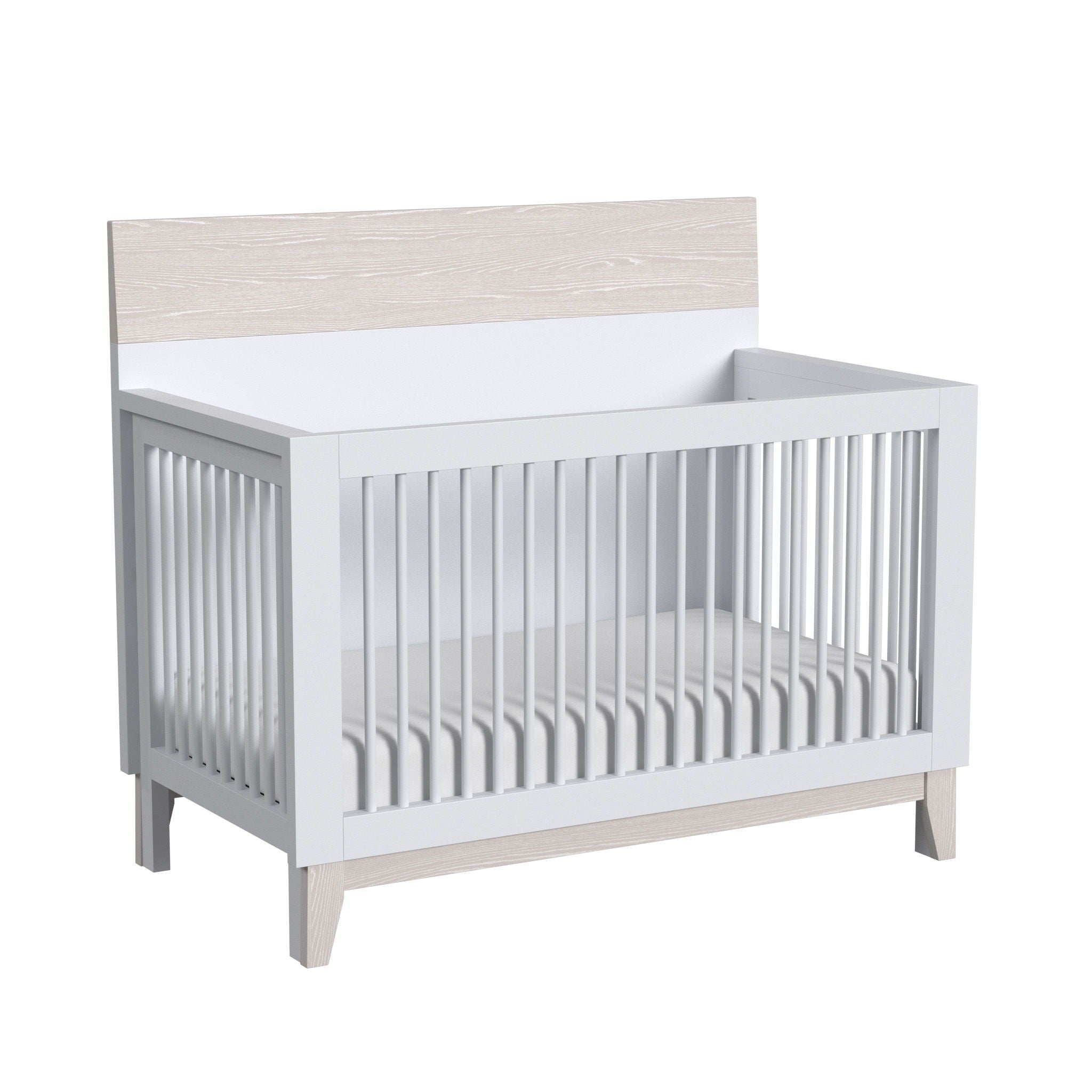 Rowan - Convertible Crib - Ash Linen