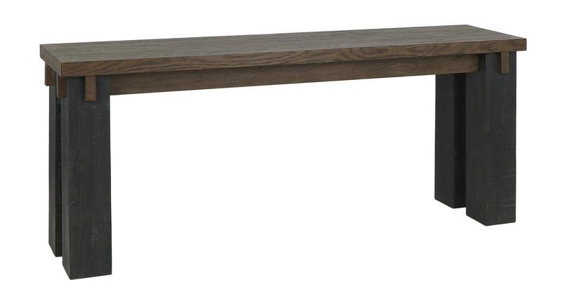 Duncan - Console Table - Driftwood Black