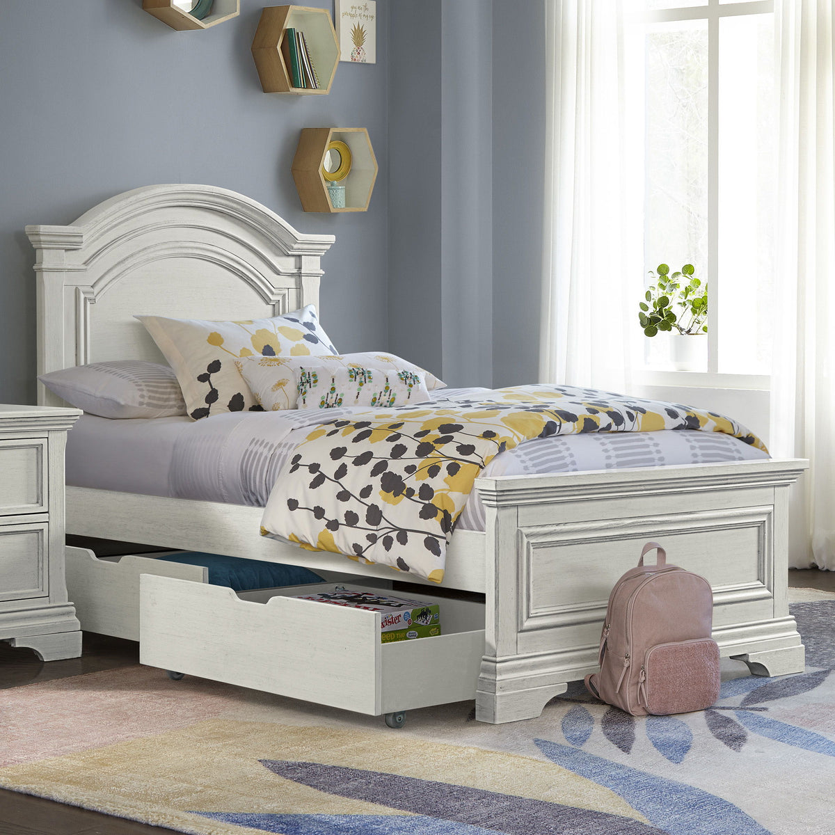 Olivia - Storage Drawers (Set of 2) - Brushed White