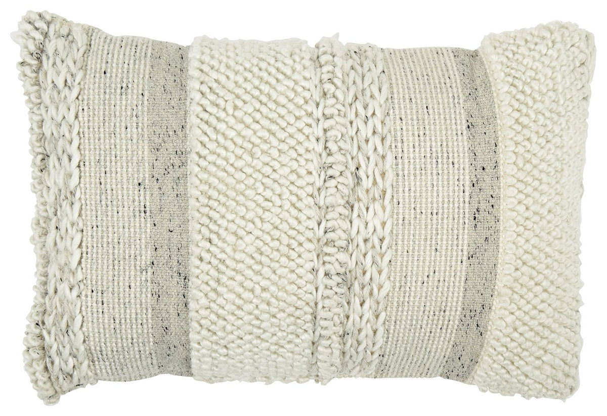 Standon - Pillow (Set of 4) - Gray / White