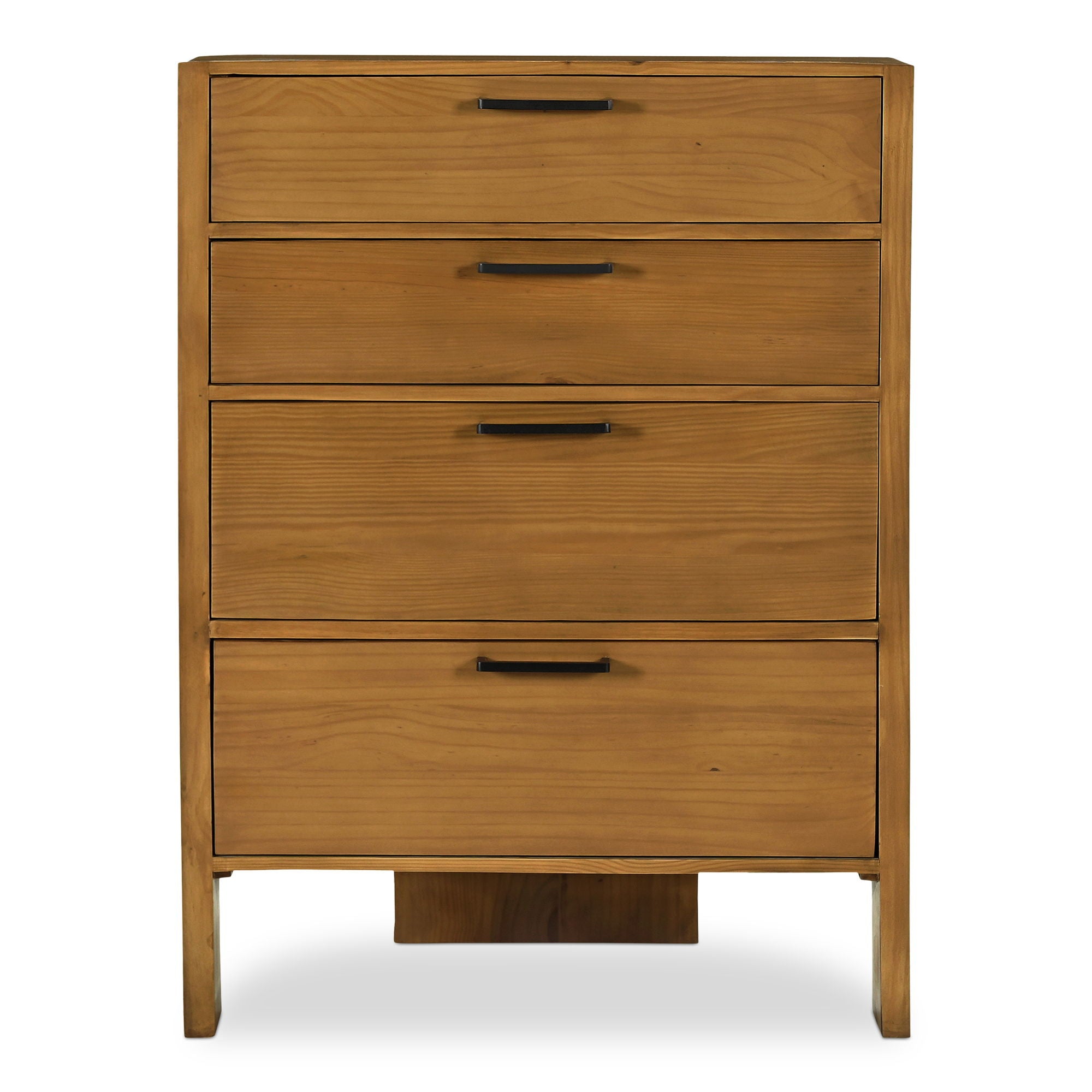 Lachlan - 4 Drawer Chest - Brown
