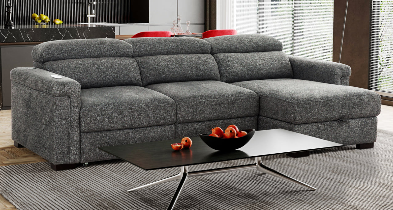 Lucius Power Sleeper Sofa