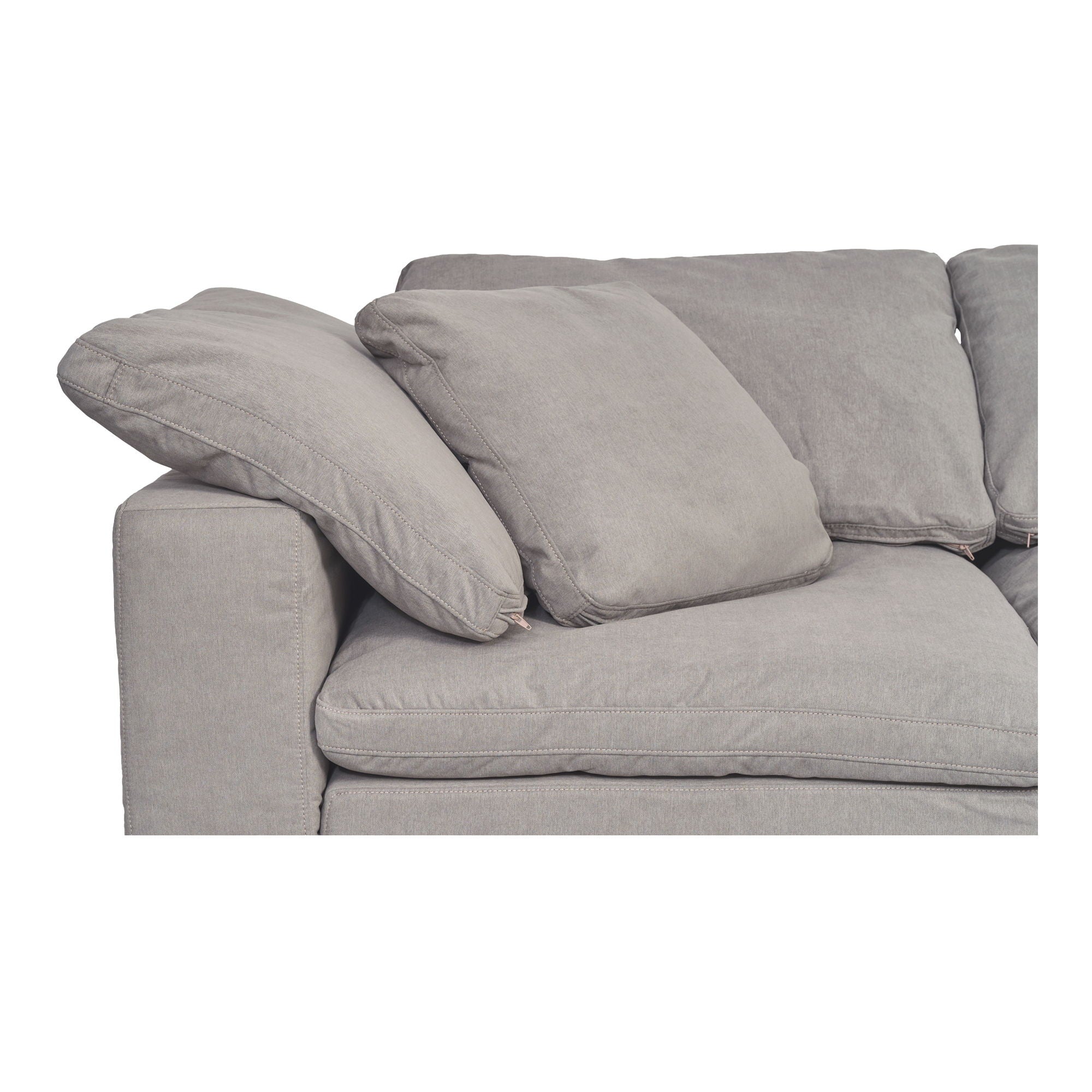 Terra - Modular Sofa Performance Fabric - Light Grey