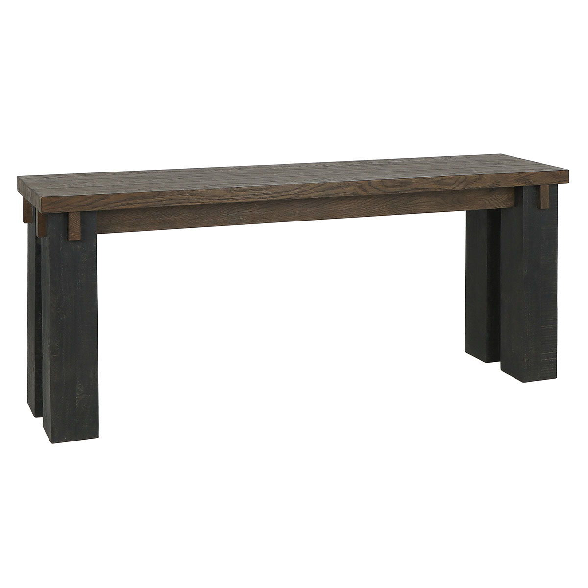 Duncan - Console Table - Driftwood Black