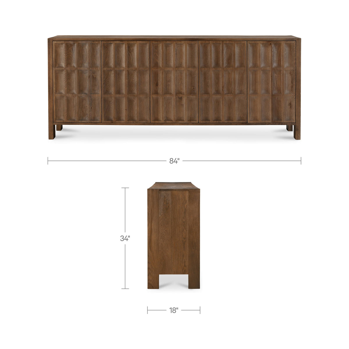 Roland - Sideboard - Brown