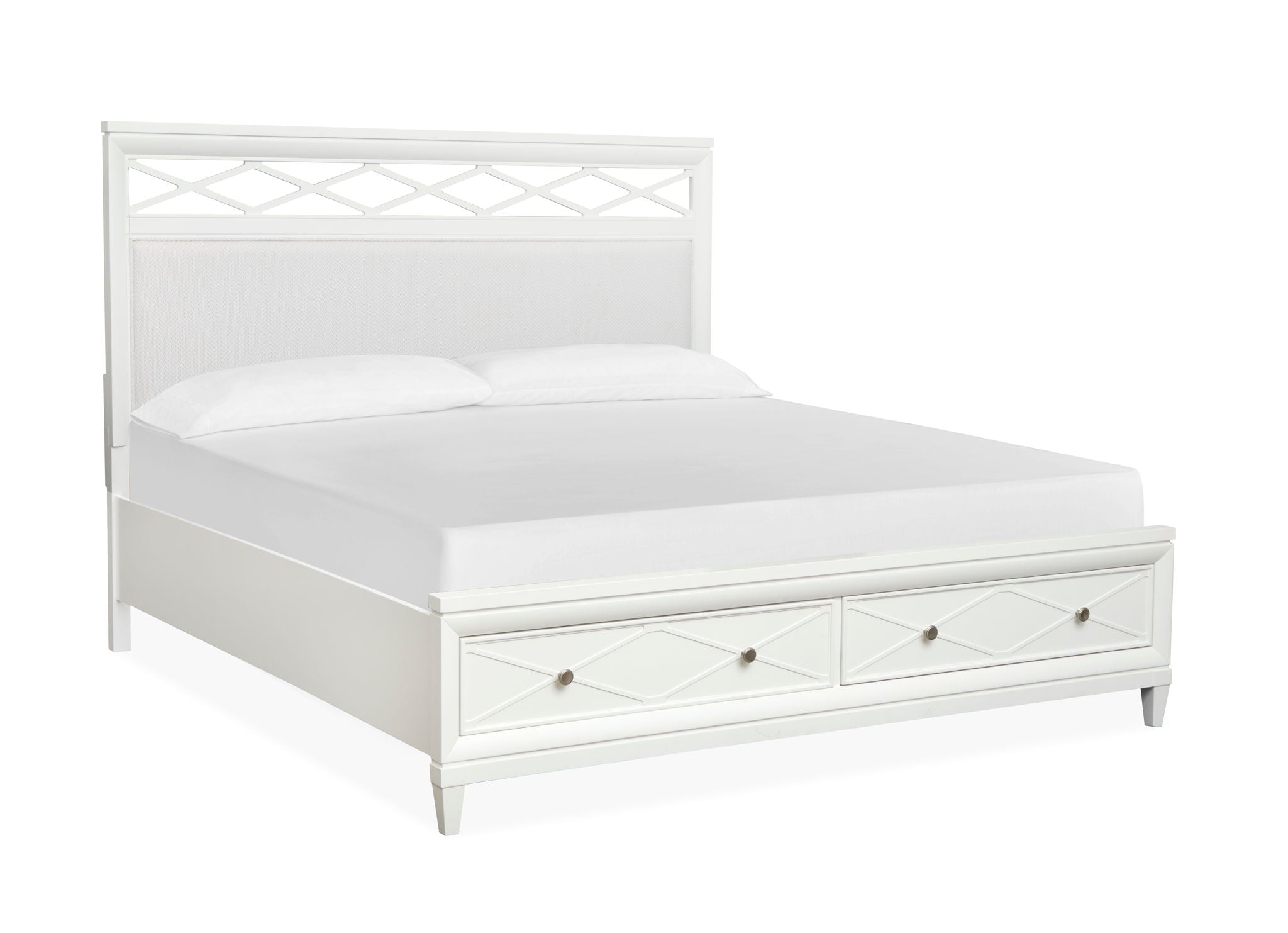 Springhouse - Upholstered Panel Storage Bed