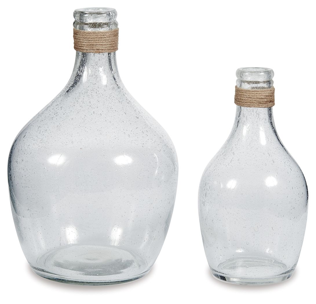 Marcin - Vase Set (Set of 2) - Clear
