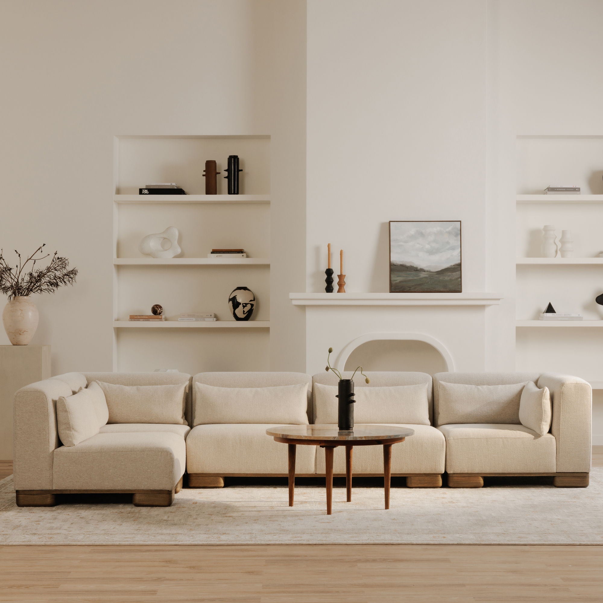 June - Modular Sofa - Oatmeal