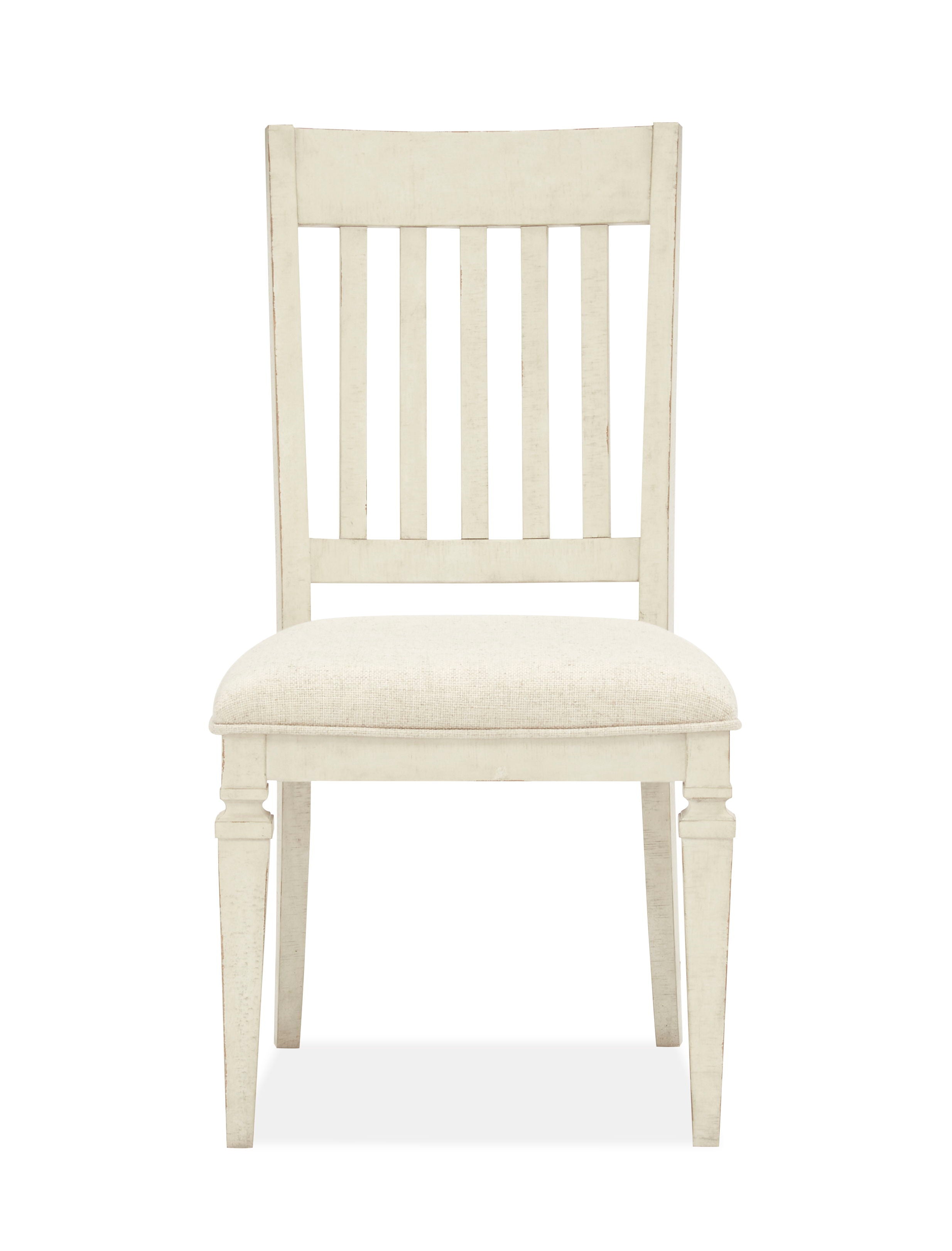 Newport - Dining Side Chair With Upholstered Seat (Set of 2) - Alabaster