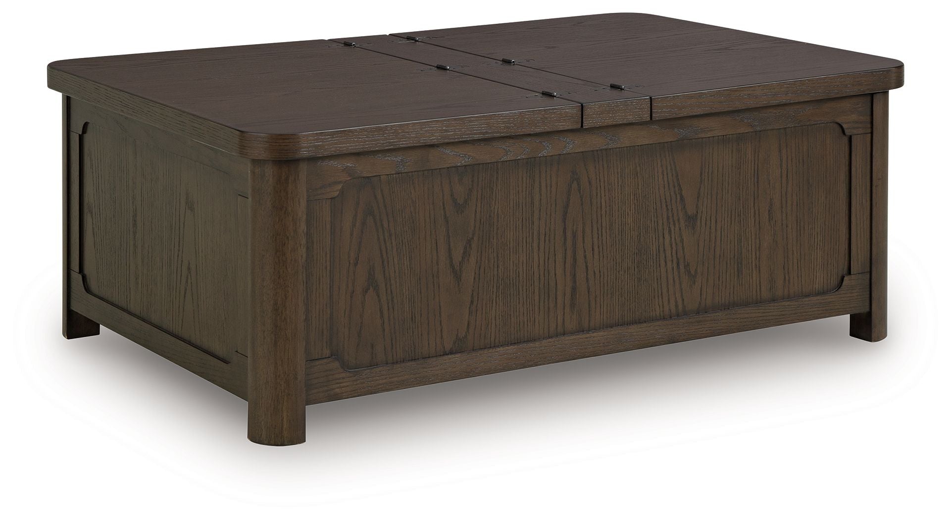 Breckington - Dark Brown - Cocktail Table With Storage