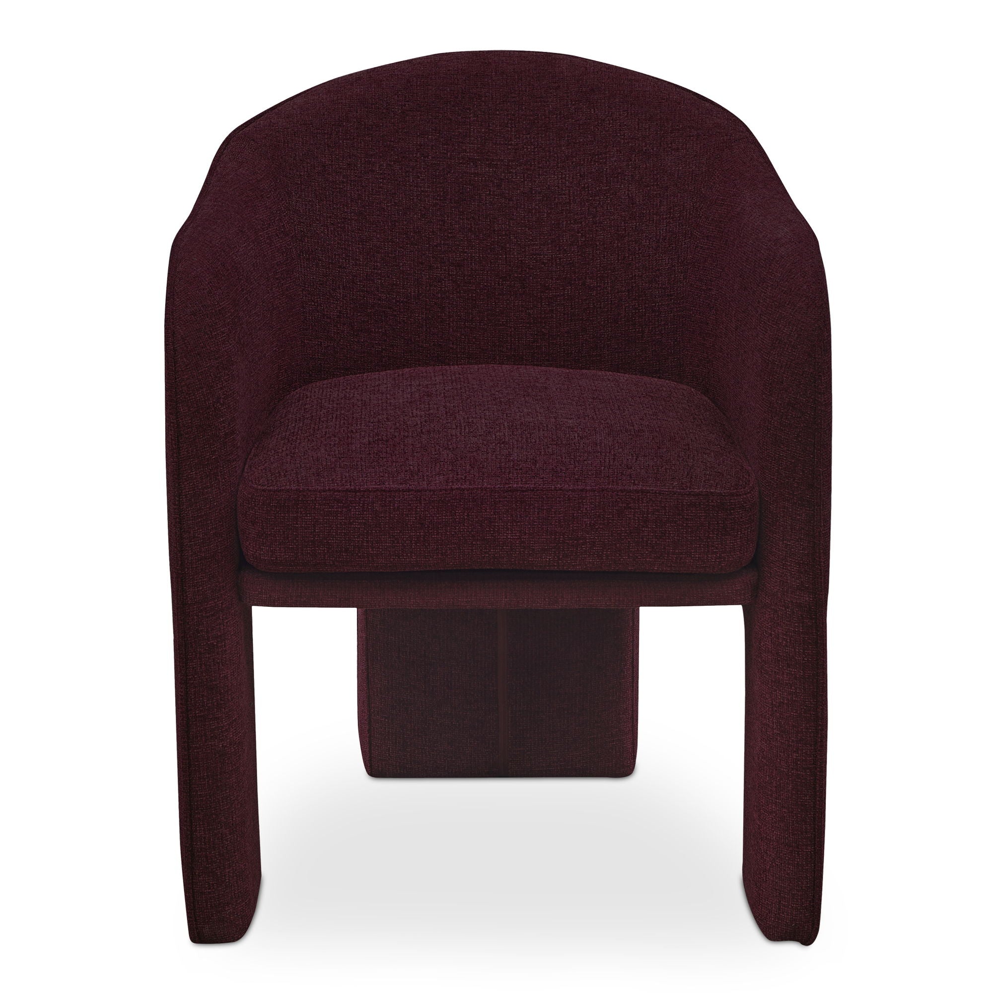 Clara - Performance Fabric Dining Chair - Plum