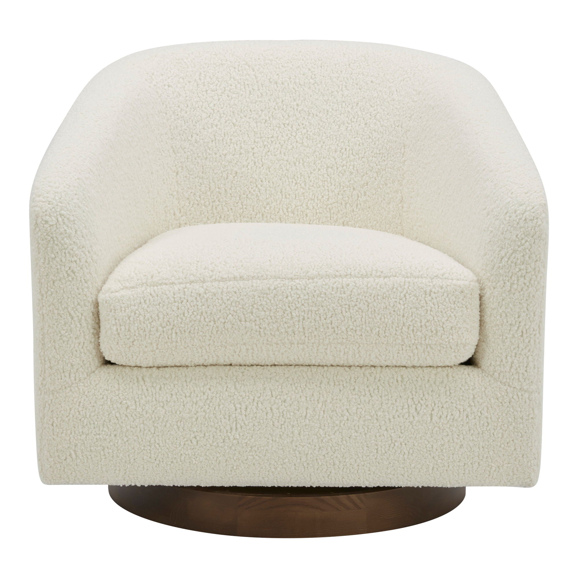 Oscy - Swivel Chair Vegan - Shearling White