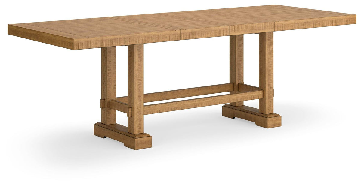 Havonplane - Rectangular Dining Room Extension Table - Brown