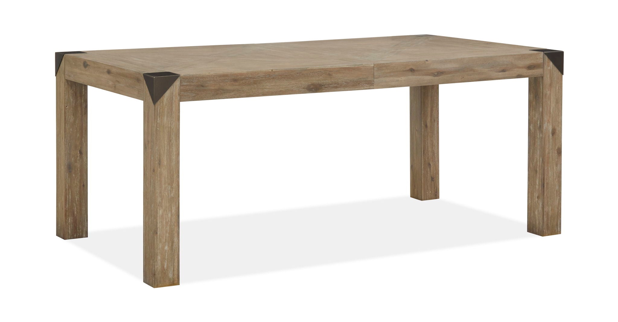 Ainsley - Rectangular Dining Table - Cerused Khaki