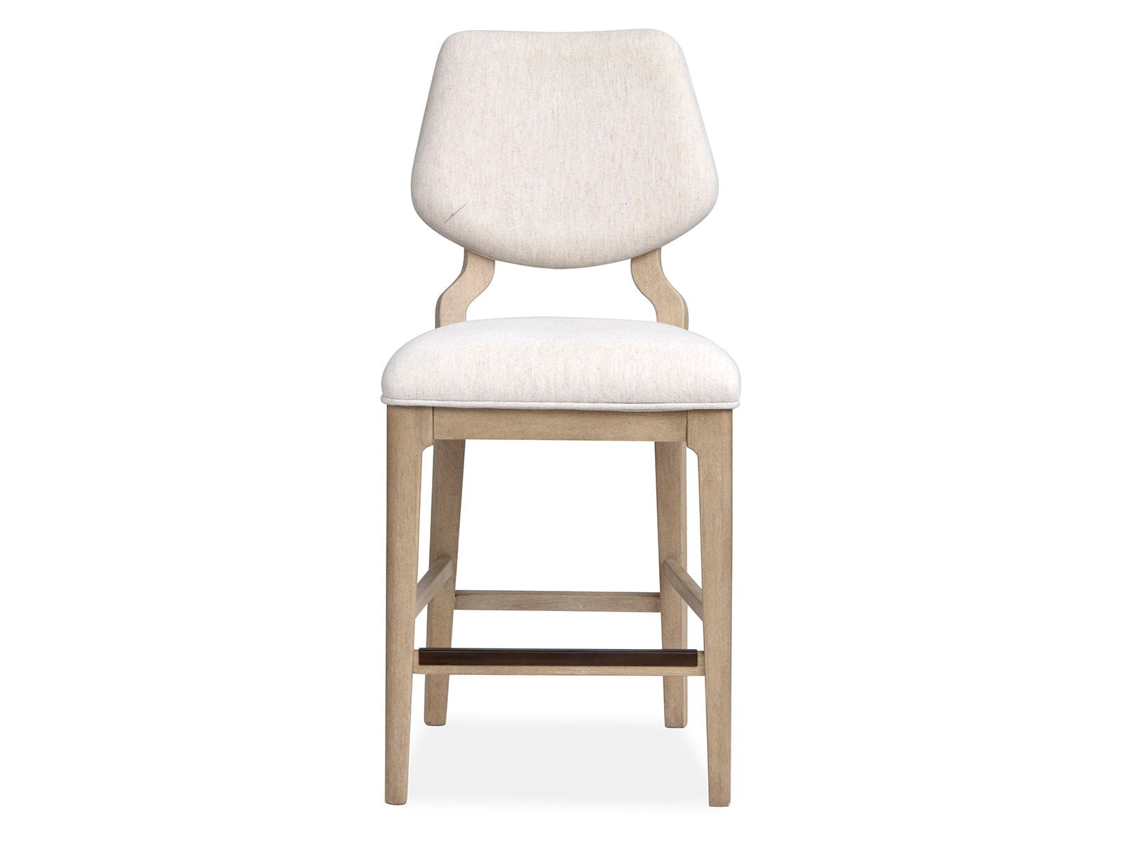 Sunset Cove - Counter Chair With Upholstered Seat and Back (Set of 2) - Sanibel Brown