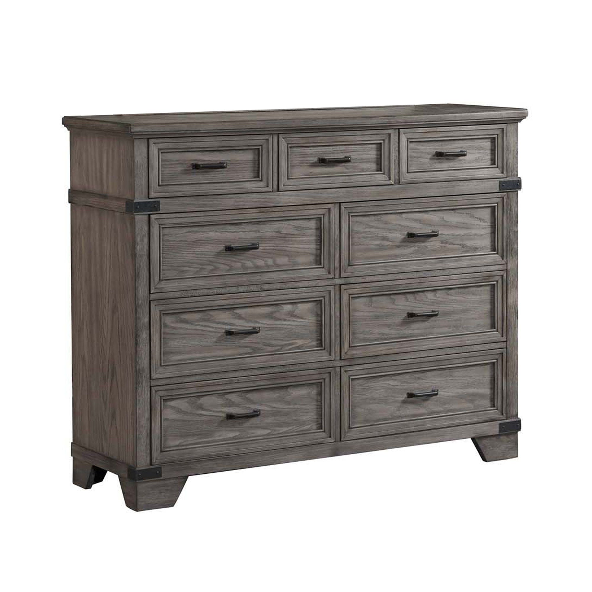 Forge - Tall Dresser - Brushed Steel