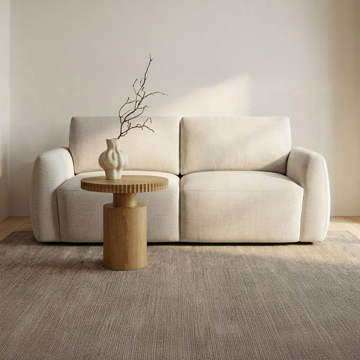 Leigh - Side Table - Brown