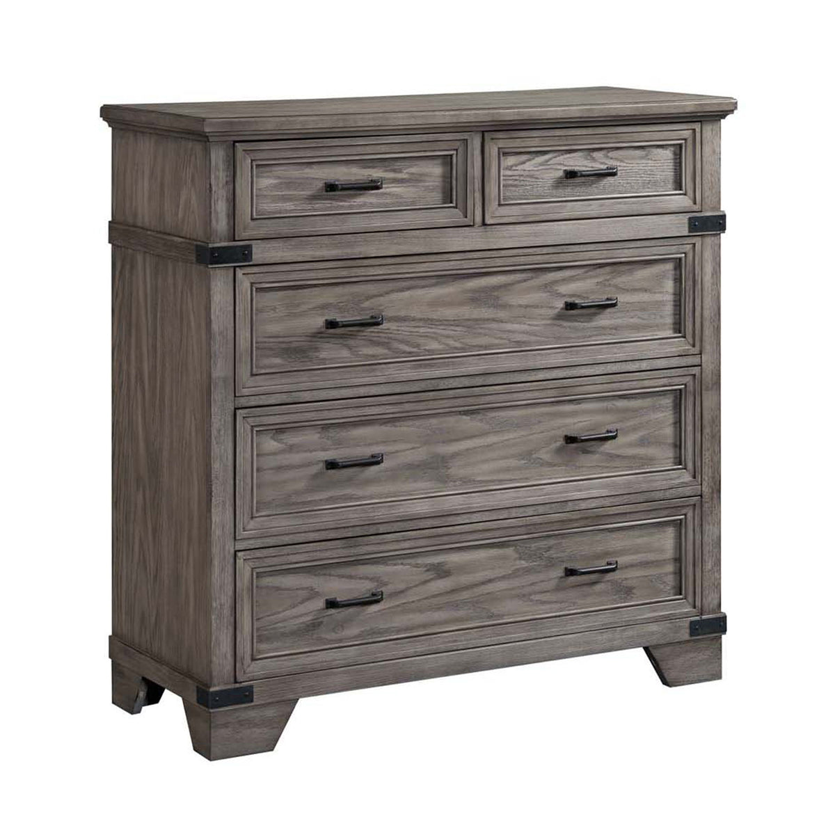 Forge - Media Chest - Brushed Steel