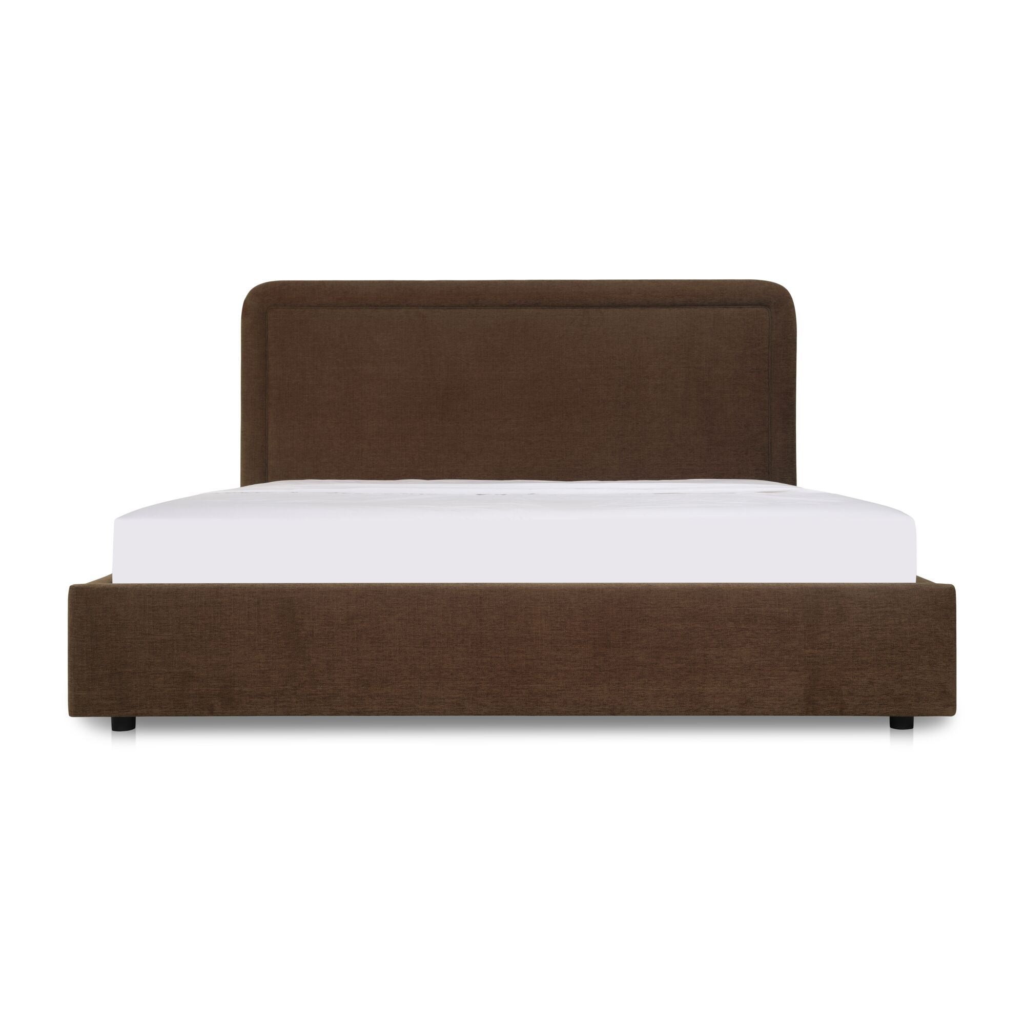 Simon - Queen Storage Bed - Brown