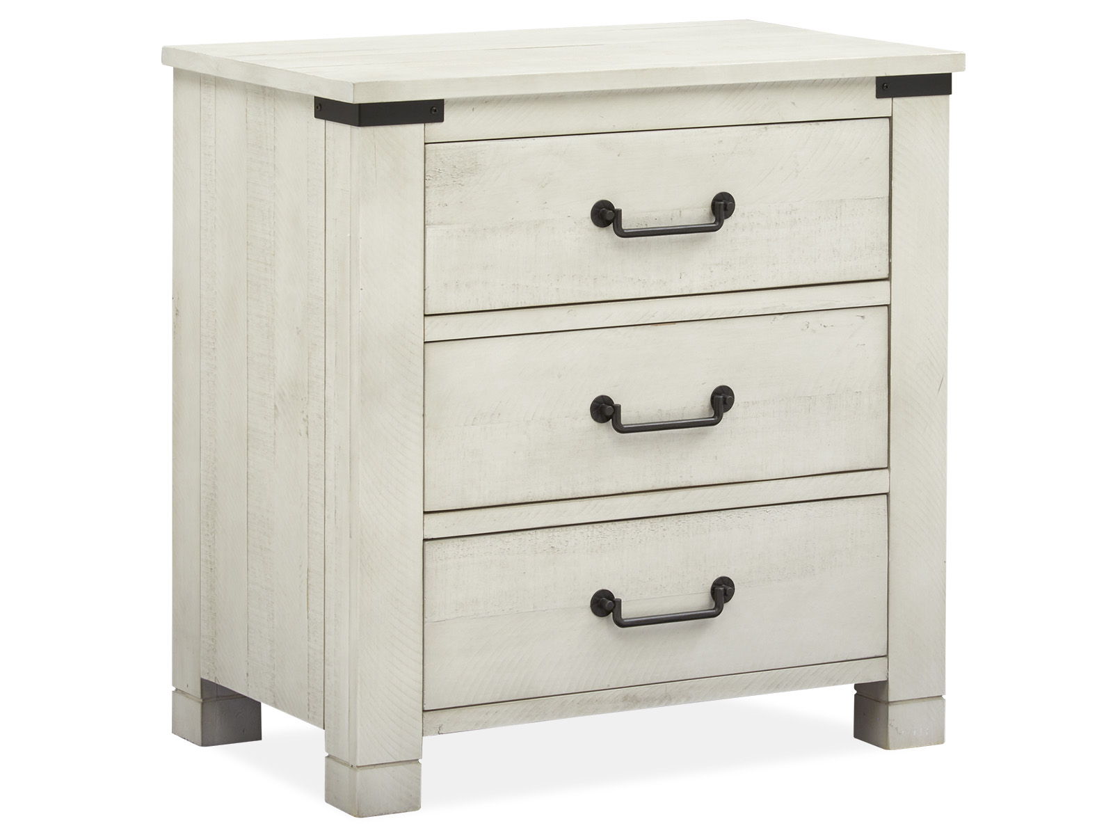 Chesters Mill - Drawer Nightstand - Alabaster