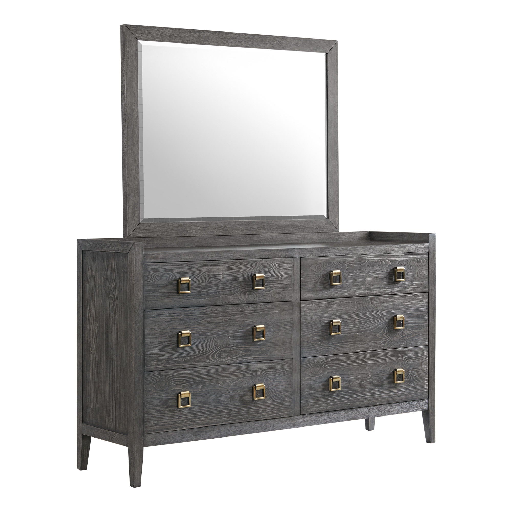 Portia - Mirror - Brushed Brindle