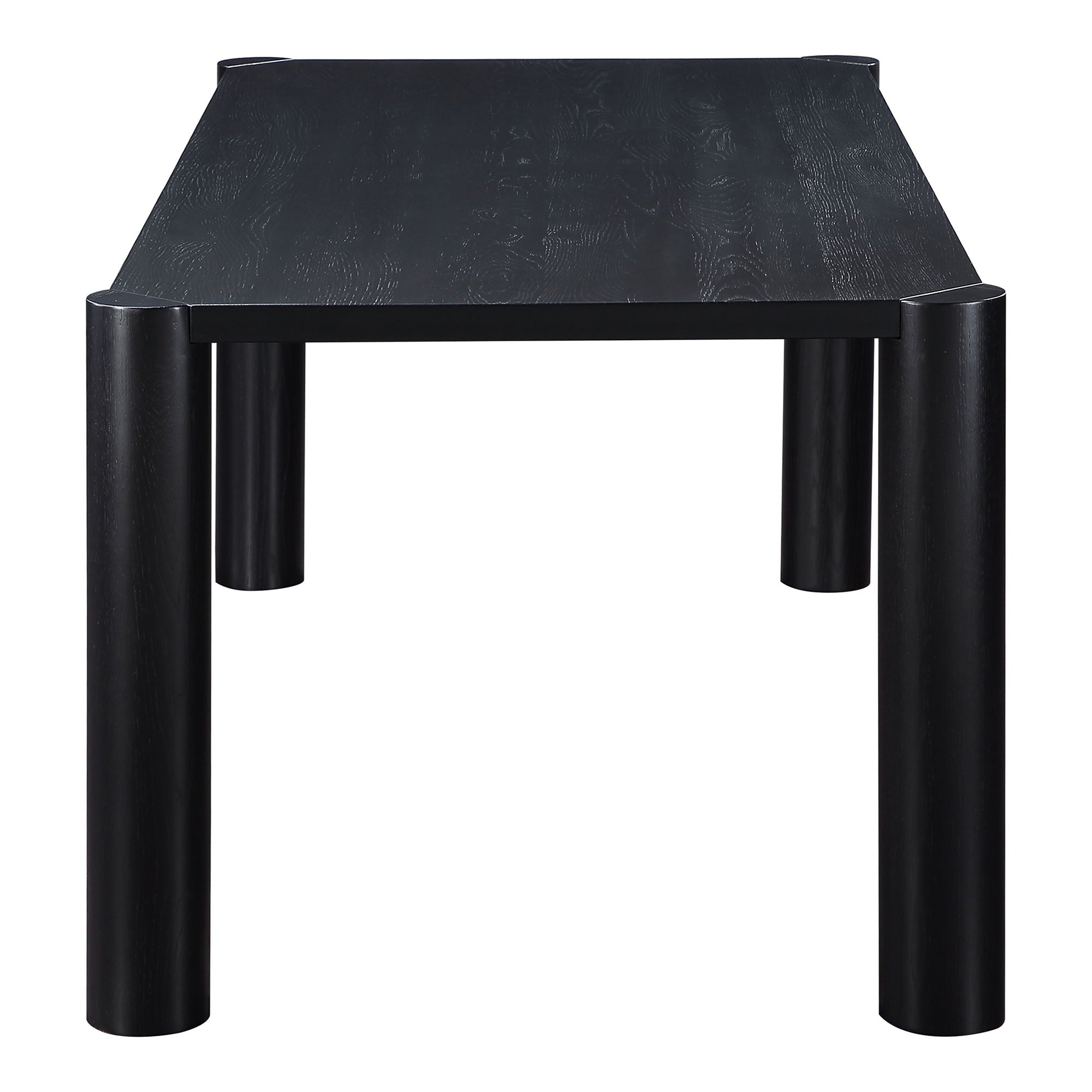 Post - Dining Table Small - Black Oak