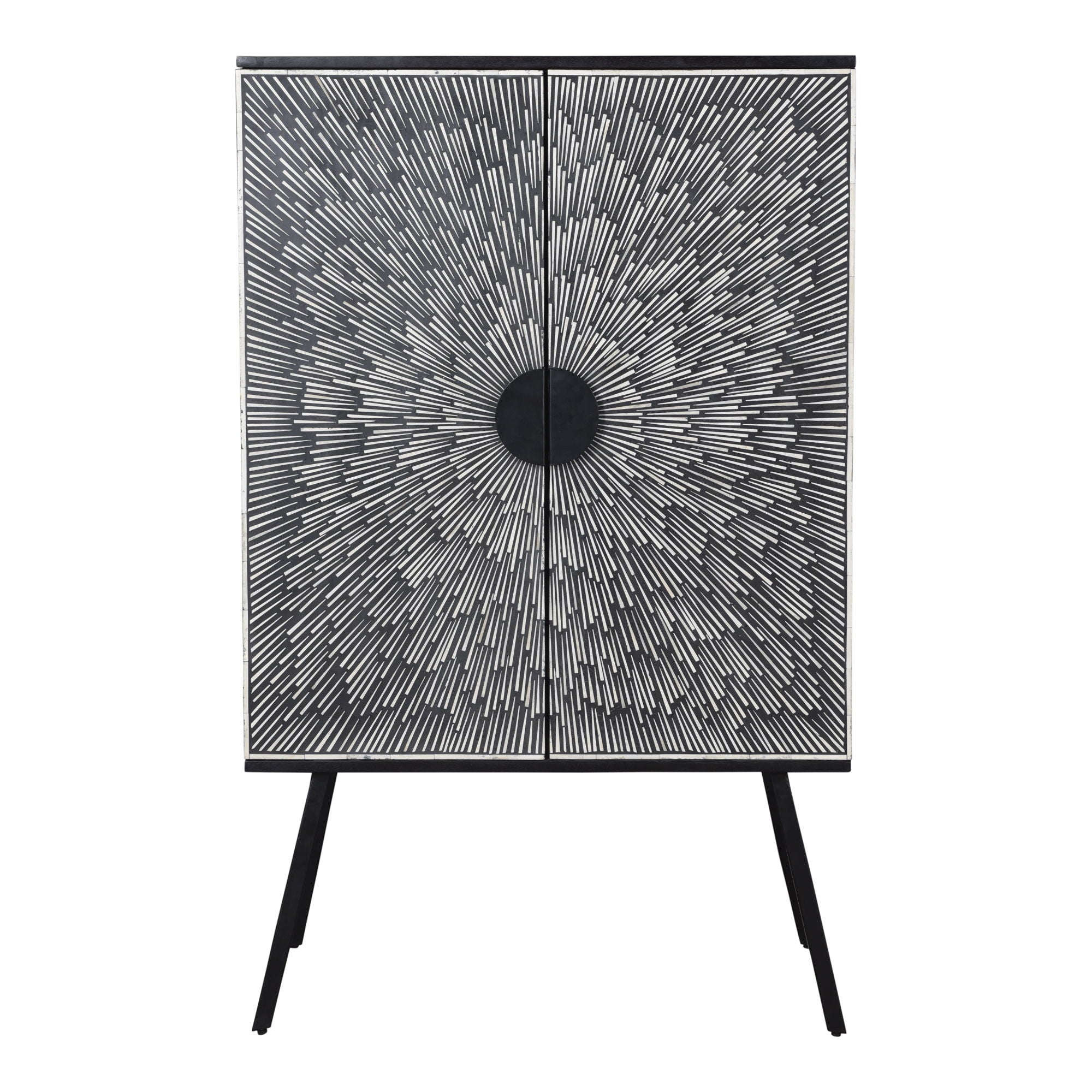 Sunburst - Wine Cabinet - Charcoal