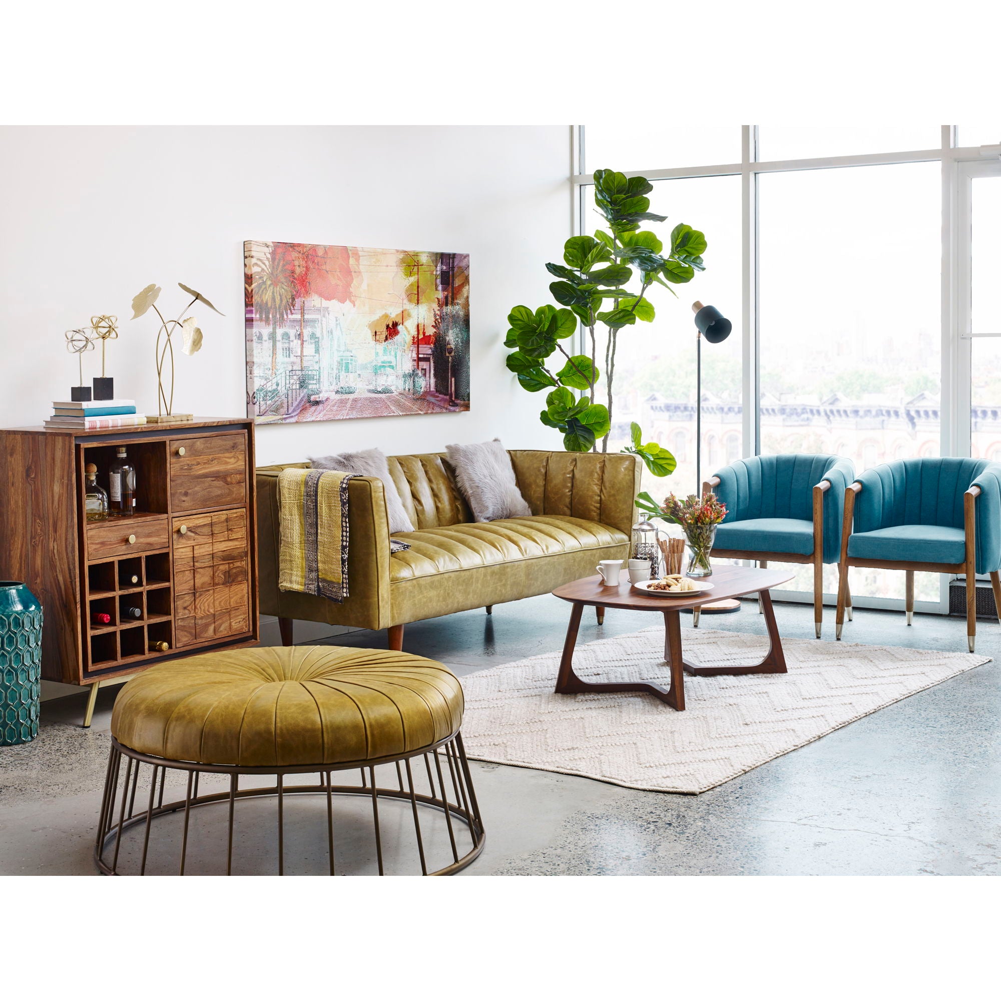 Godenza - Coffee Table Small - Natural Walnut